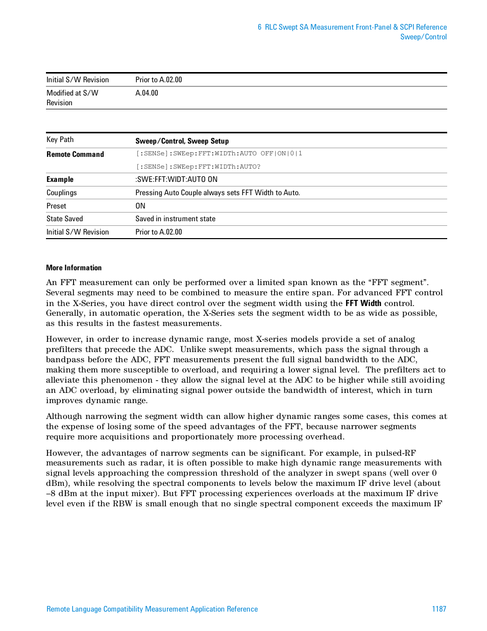 Agilent Technologies Signal Analyzer N9030a User Manual | Page 1187 / 1466