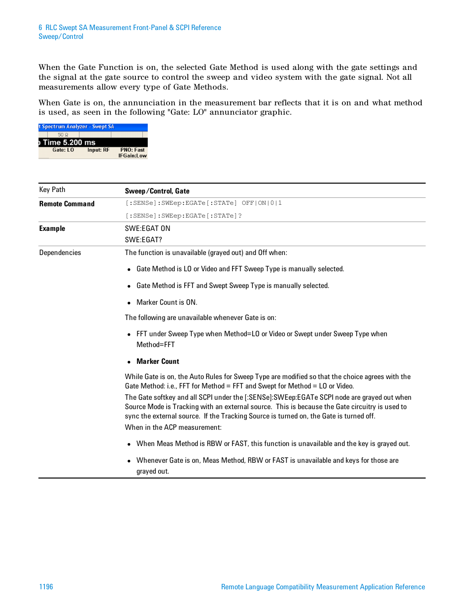 Agilent Technologies Signal Analyzer N9030a User Manual | Page 1196 / 1466