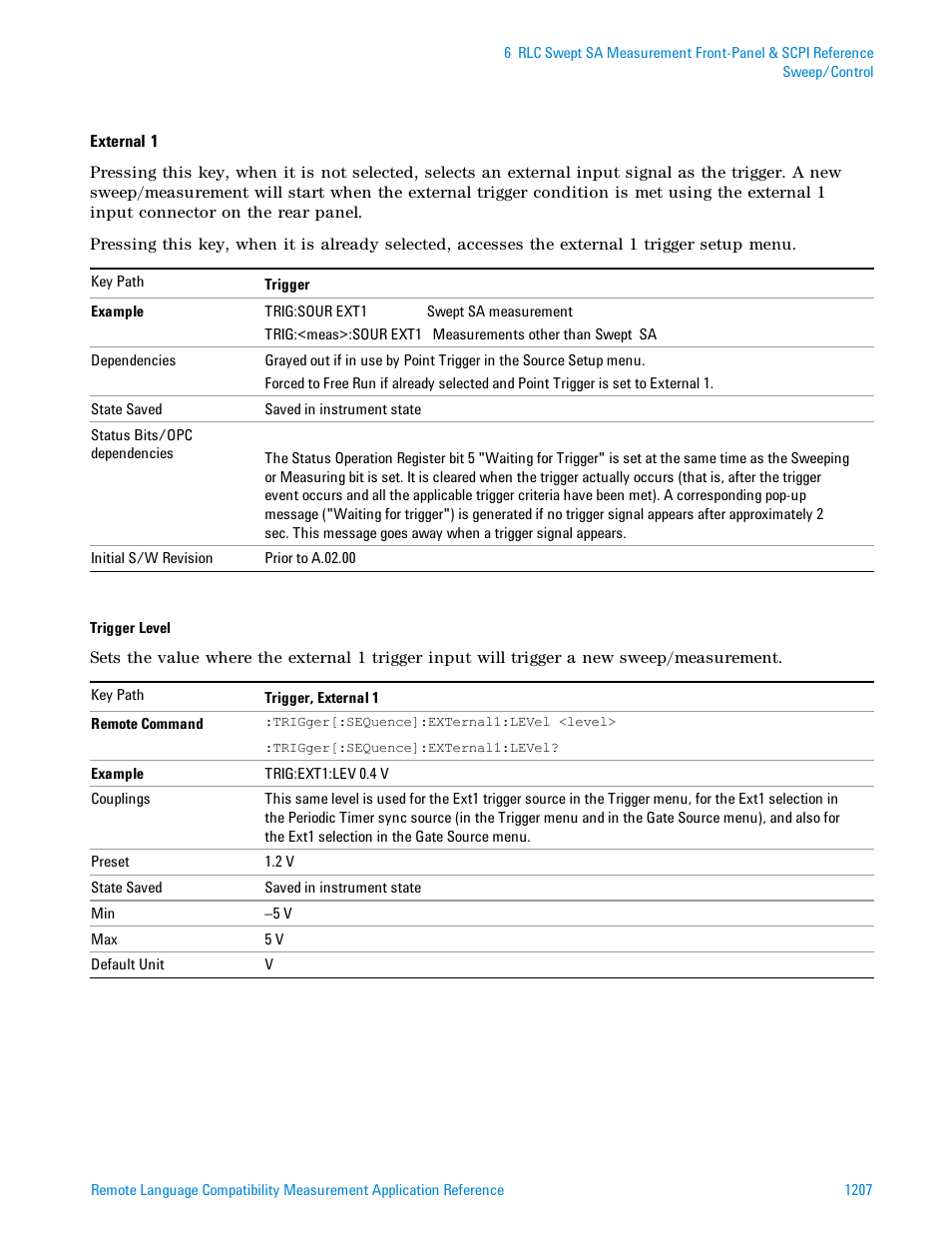 Agilent Technologies Signal Analyzer N9030a User Manual | Page 1207 / 1466