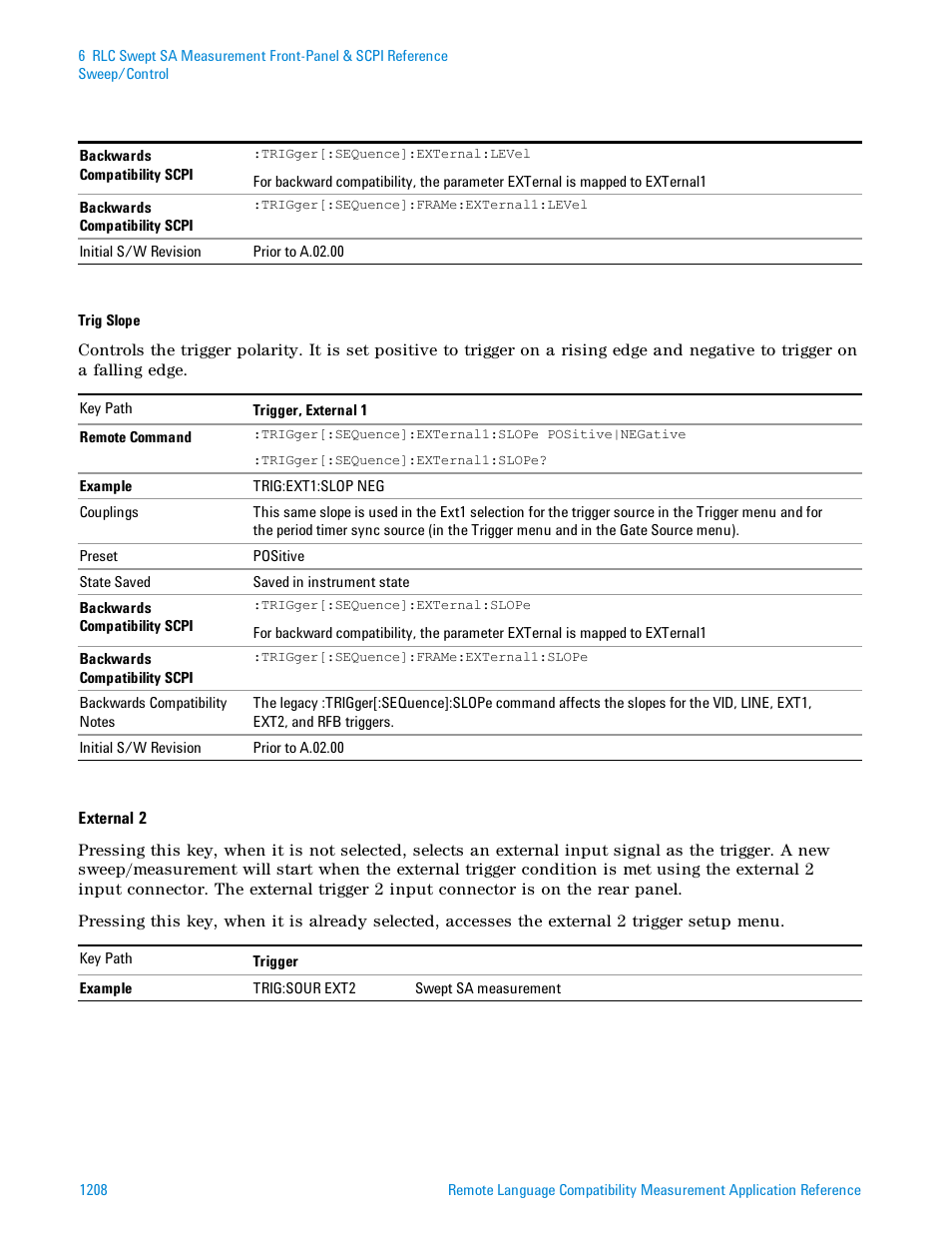 Agilent Technologies Signal Analyzer N9030a User Manual | Page 1208 / 1466