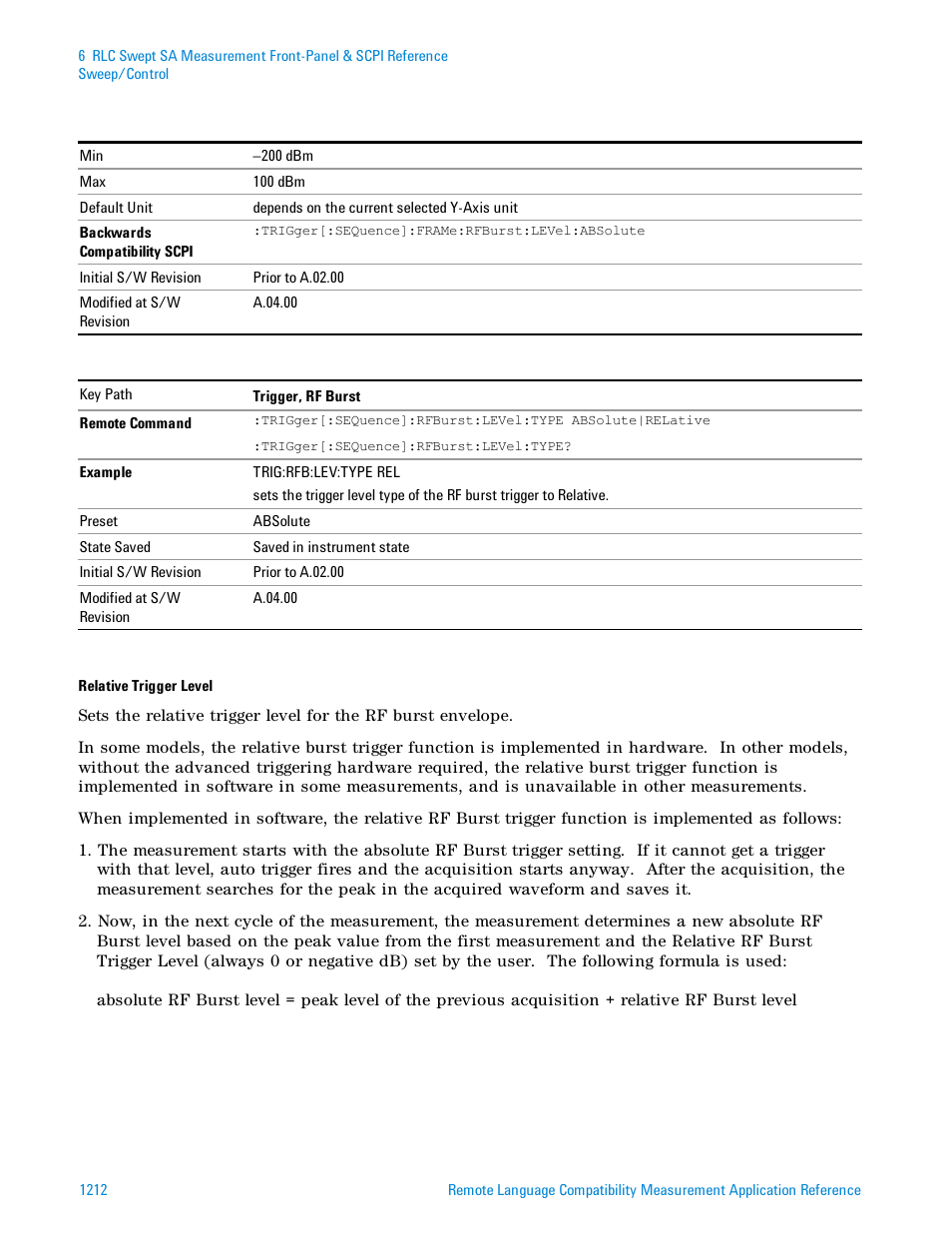 Agilent Technologies Signal Analyzer N9030a User Manual | Page 1212 / 1466