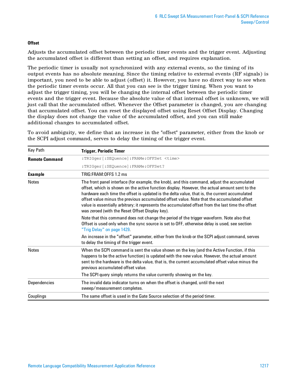 Agilent Technologies Signal Analyzer N9030a User Manual | Page 1217 / 1466