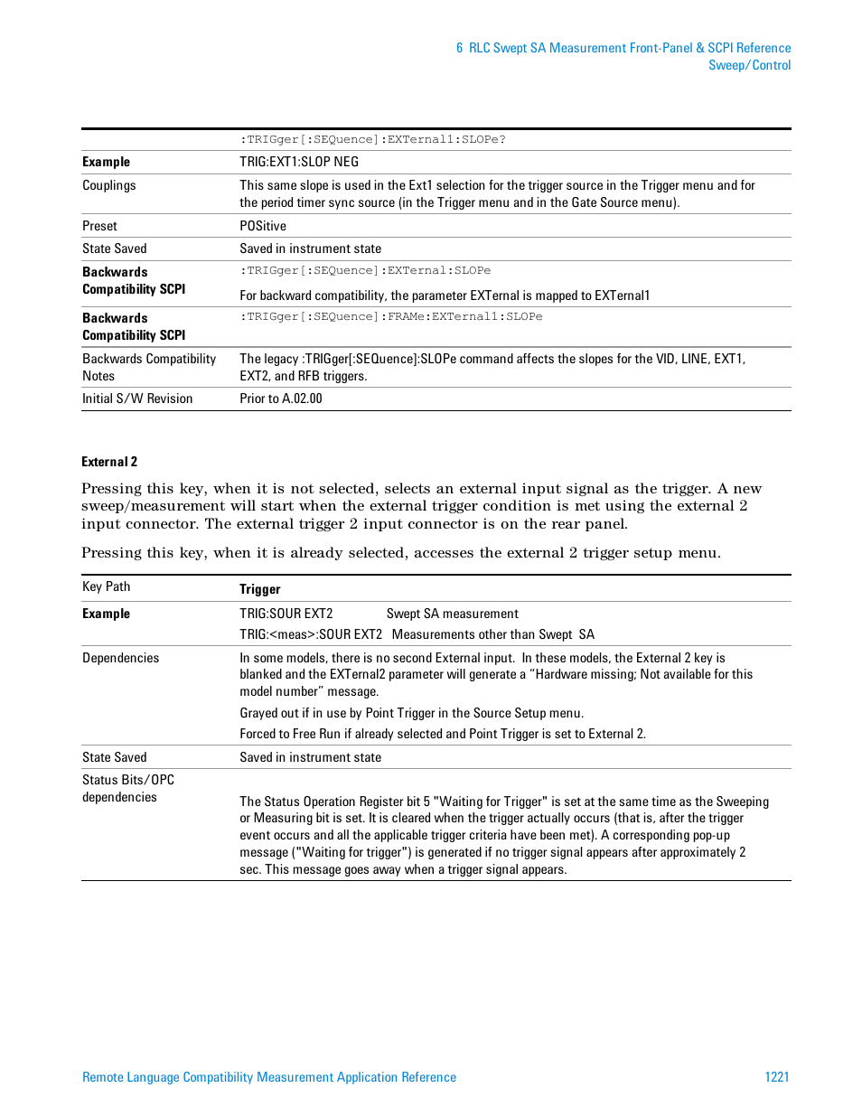 Agilent Technologies Signal Analyzer N9030a User Manual | Page 1221 / 1466