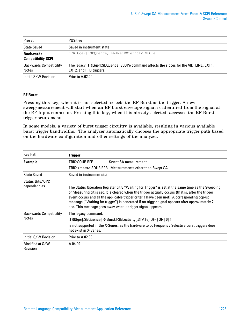 Agilent Technologies Signal Analyzer N9030a User Manual | Page 1223 / 1466