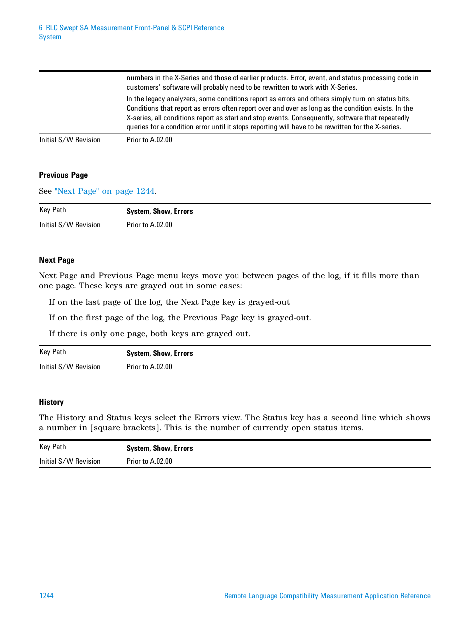 Agilent Technologies Signal Analyzer N9030a User Manual | Page 1244 / 1466