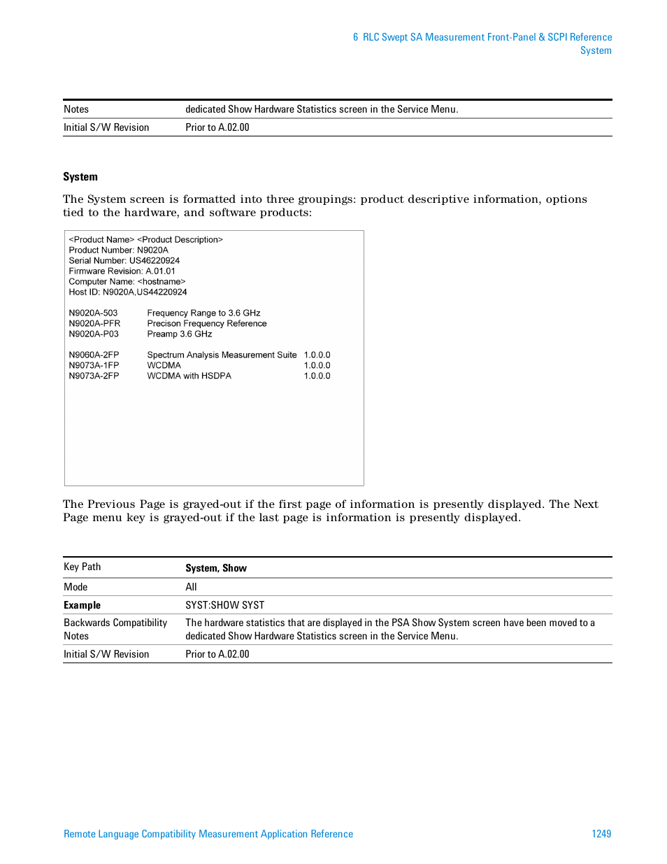 Agilent Technologies Signal Analyzer N9030a User Manual | Page 1249 / 1466