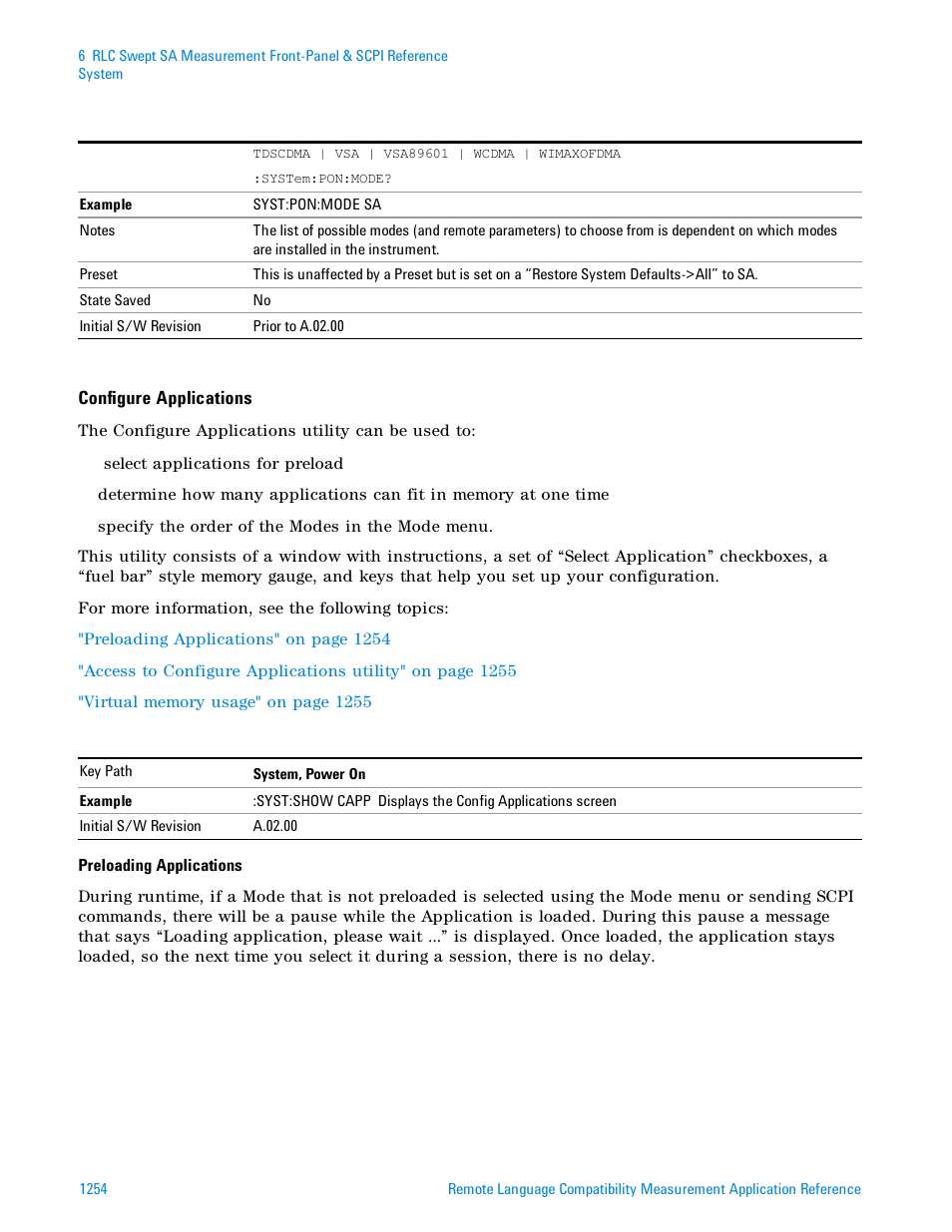 Agilent Technologies Signal Analyzer N9030a User Manual | Page 1254 / 1466