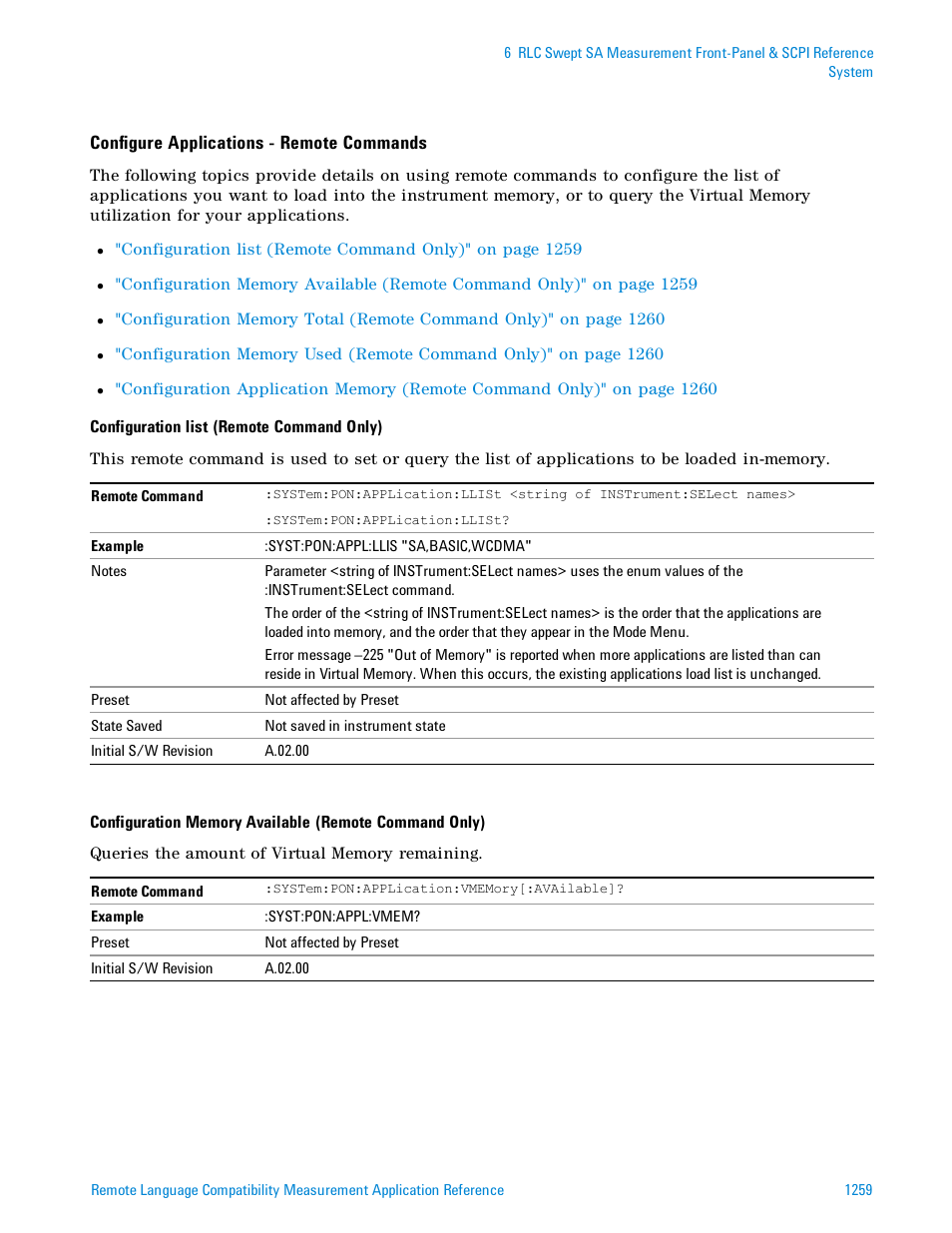 Agilent Technologies Signal Analyzer N9030a User Manual | Page 1259 / 1466