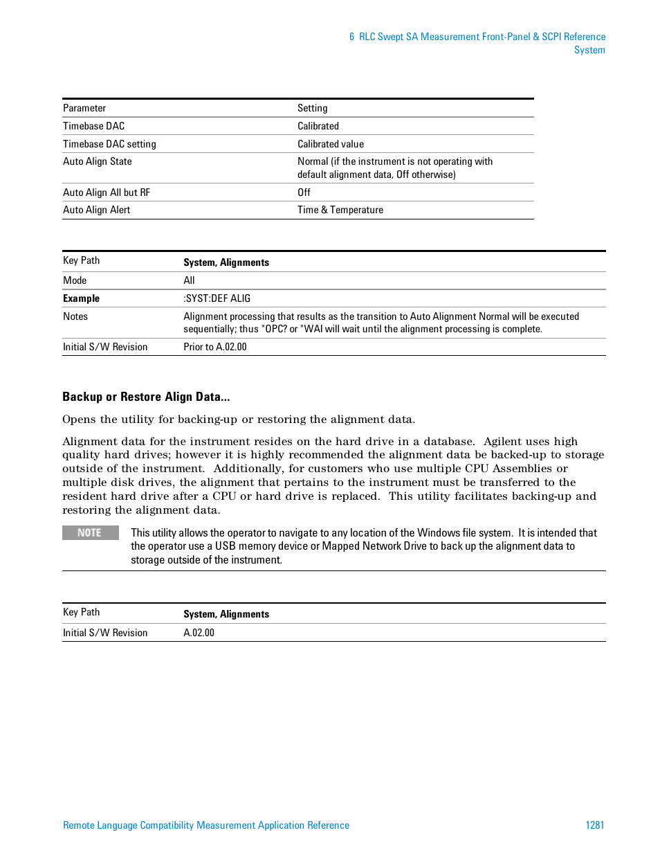 Agilent Technologies Signal Analyzer N9030a User Manual | Page 1281 / 1466