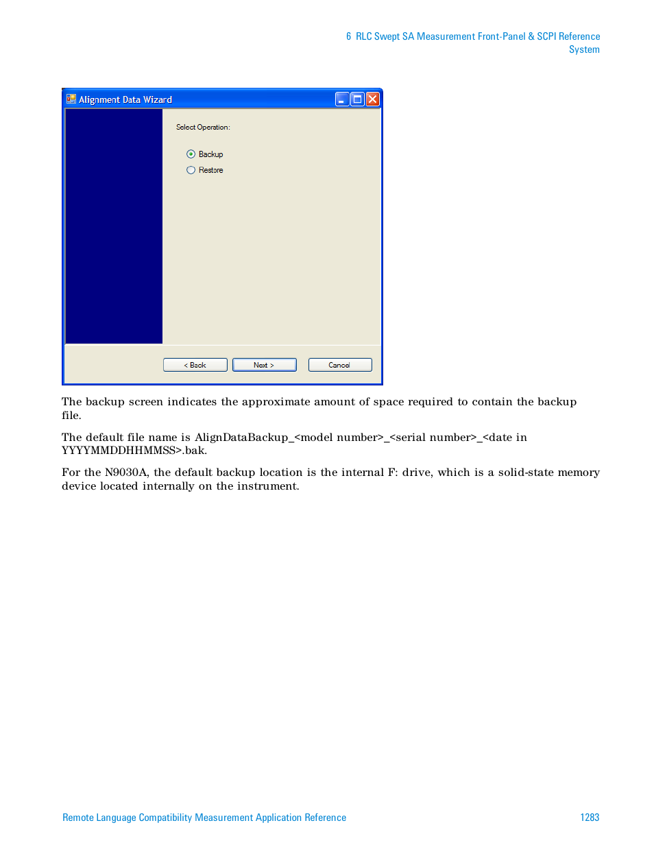 Agilent Technologies Signal Analyzer N9030a User Manual | Page 1283 / 1466