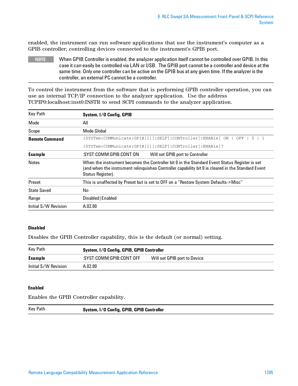 Agilent Technologies Signal Analyzer N9030a User Manual | Page 1295 / 1466