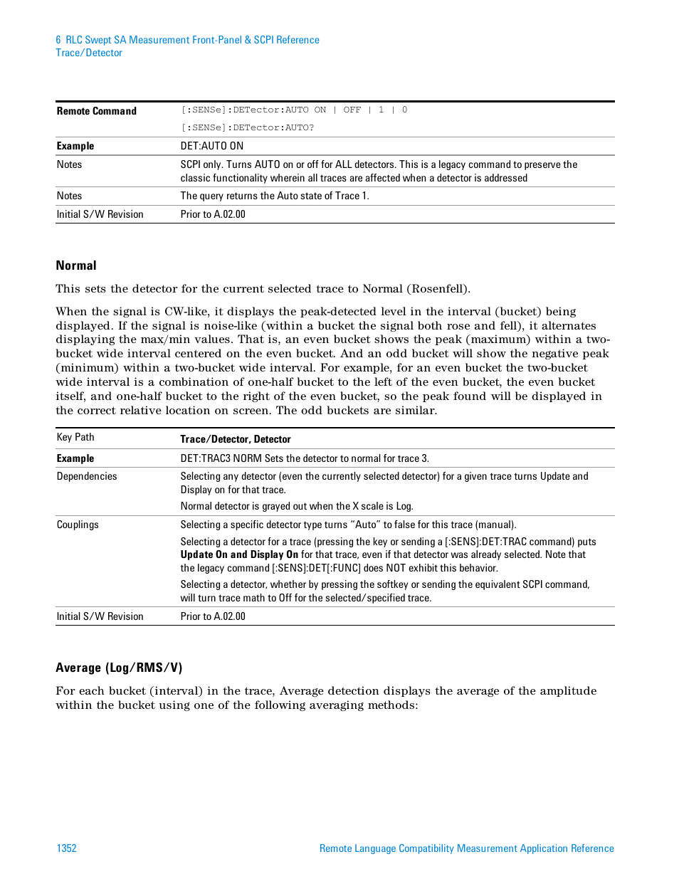 Agilent Technologies Signal Analyzer N9030a User Manual | Page 1352 / 1466