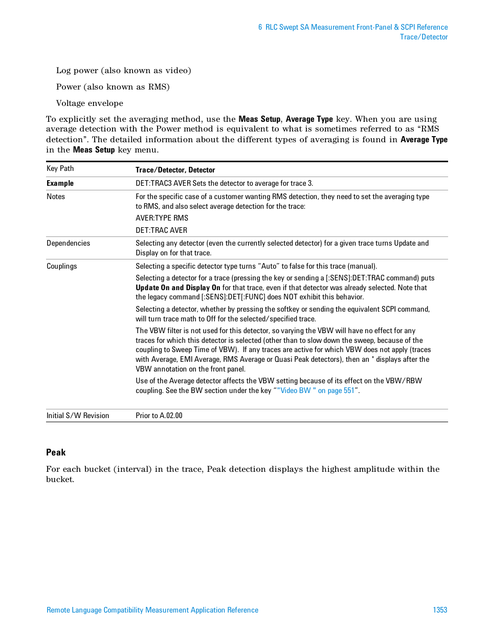 Agilent Technologies Signal Analyzer N9030a User Manual | Page 1353 / 1466