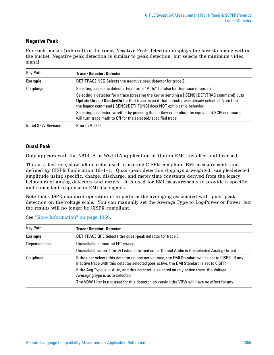 Agilent Technologies Signal Analyzer N9030a User Manual | Page 1355 / 1466