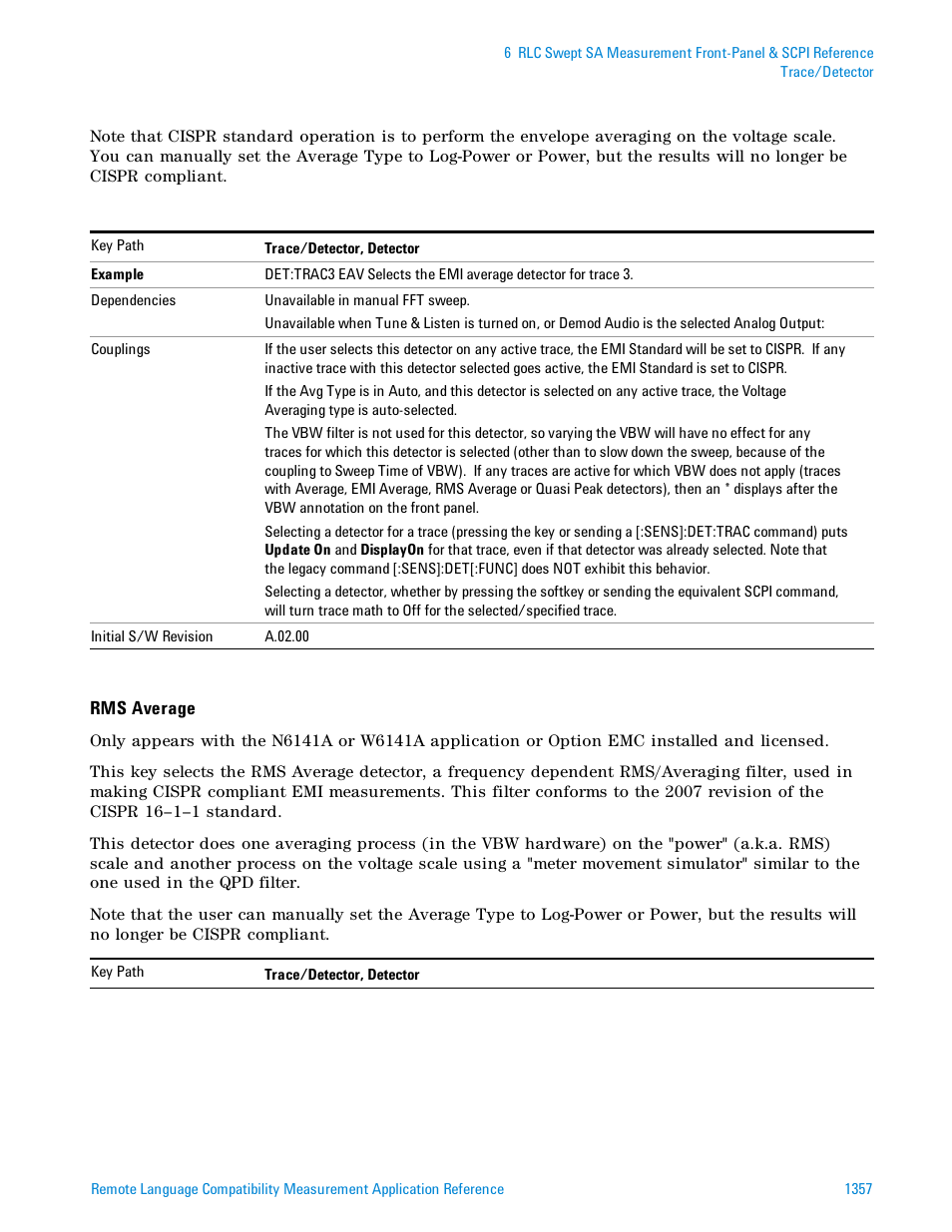 Agilent Technologies Signal Analyzer N9030a User Manual | Page 1357 / 1466