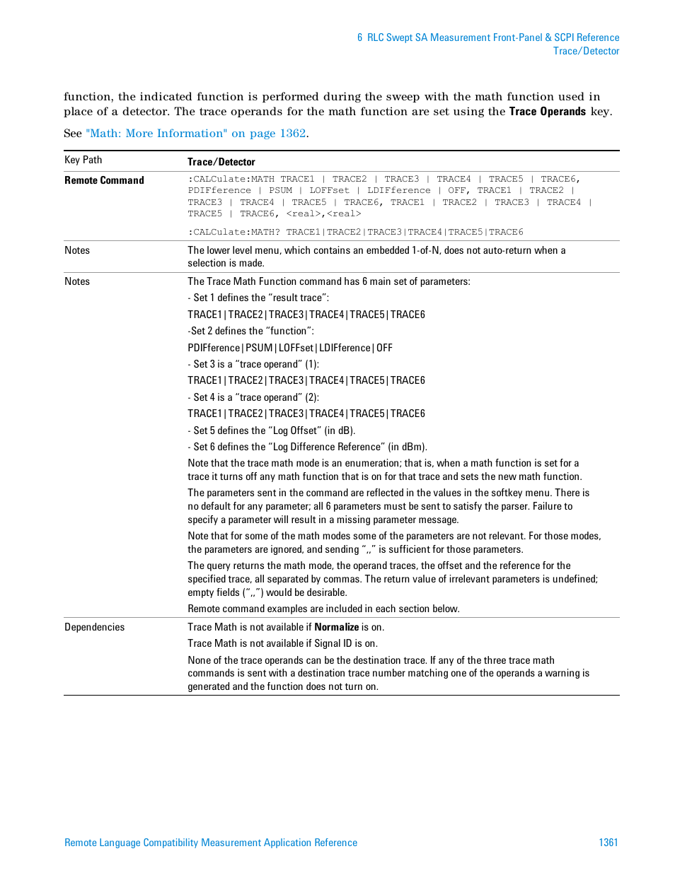 Agilent Technologies Signal Analyzer N9030a User Manual | Page 1361 / 1466