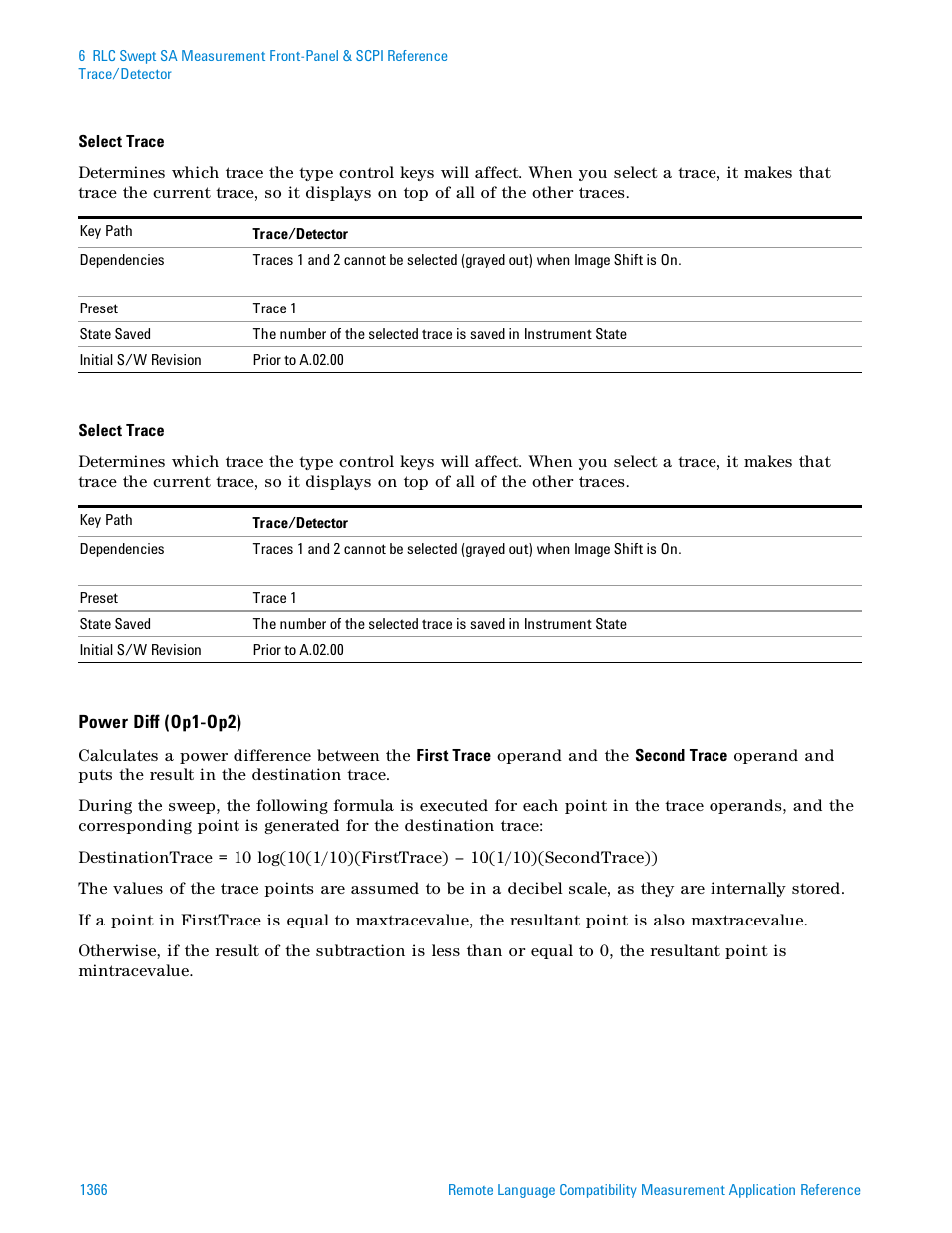 Agilent Technologies Signal Analyzer N9030a User Manual | Page 1366 / 1466