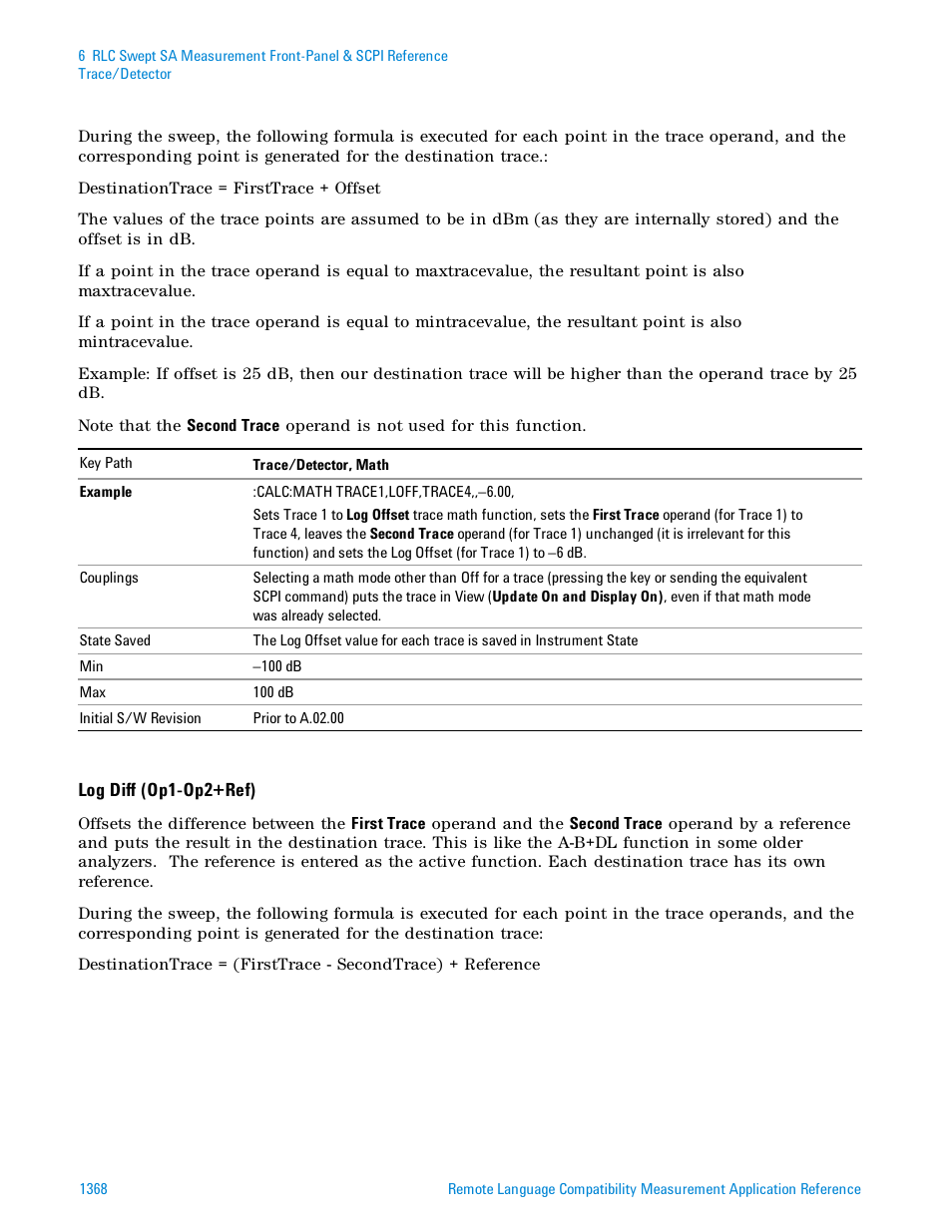 Agilent Technologies Signal Analyzer N9030a User Manual | Page 1368 / 1466