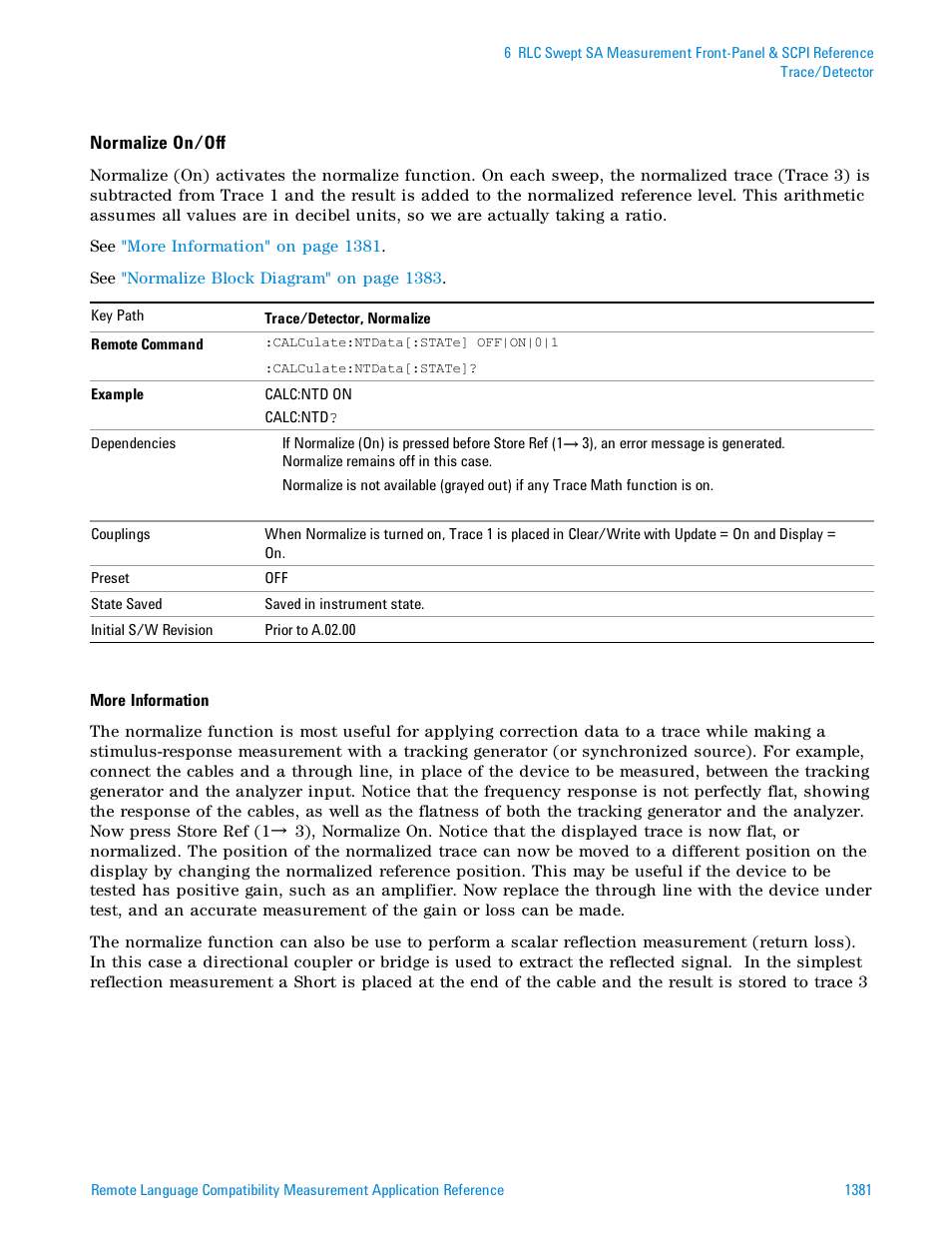 Agilent Technologies Signal Analyzer N9030a User Manual | Page 1381 / 1466