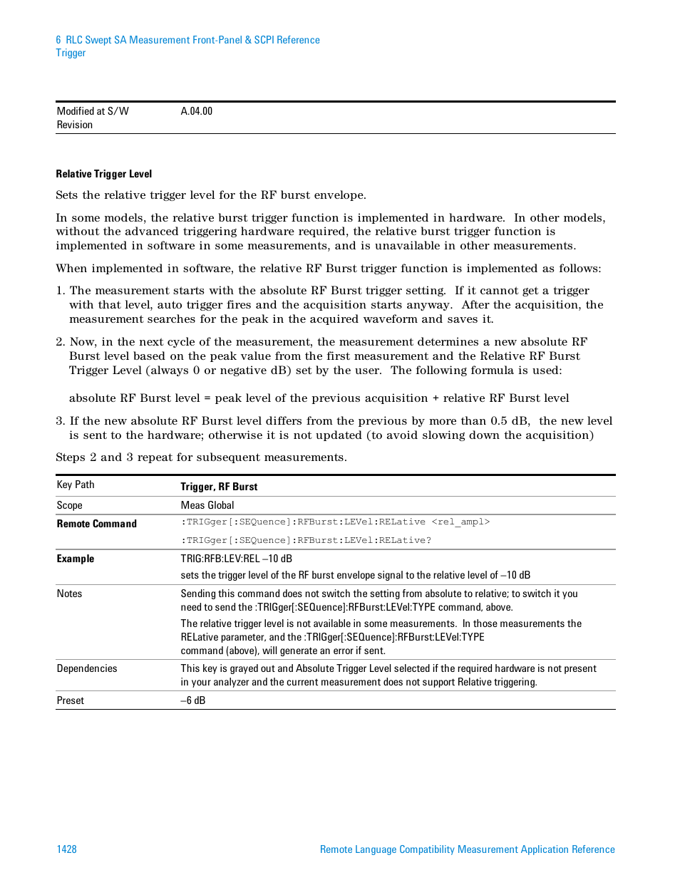 Agilent Technologies Signal Analyzer N9030a User Manual | Page 1428 / 1466