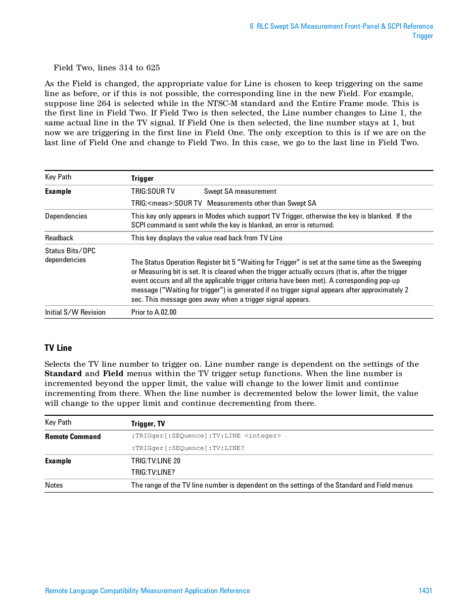 Agilent Technologies Signal Analyzer N9030a User Manual | Page 1431 / 1466