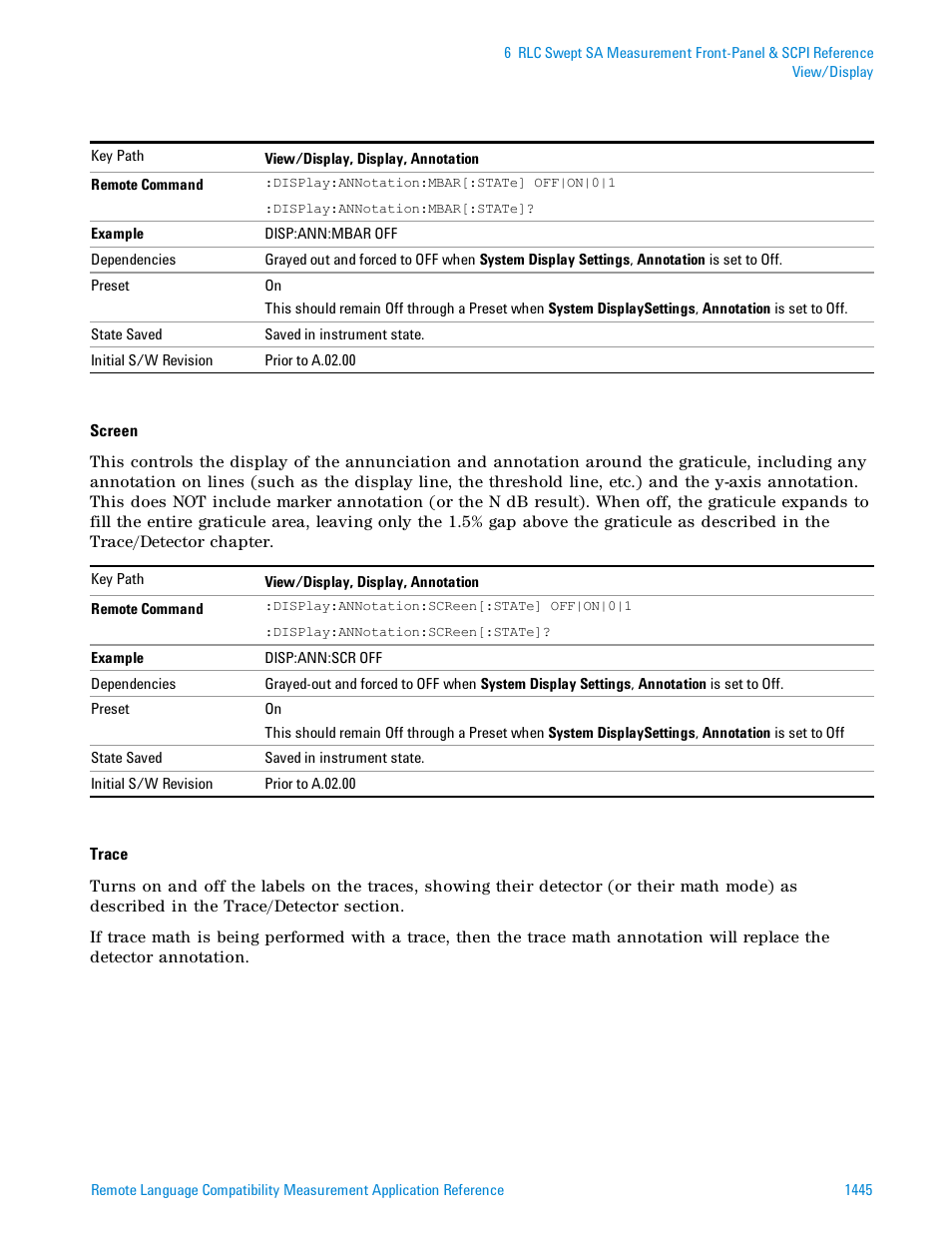 Agilent Technologies Signal Analyzer N9030a User Manual | Page 1445 / 1466