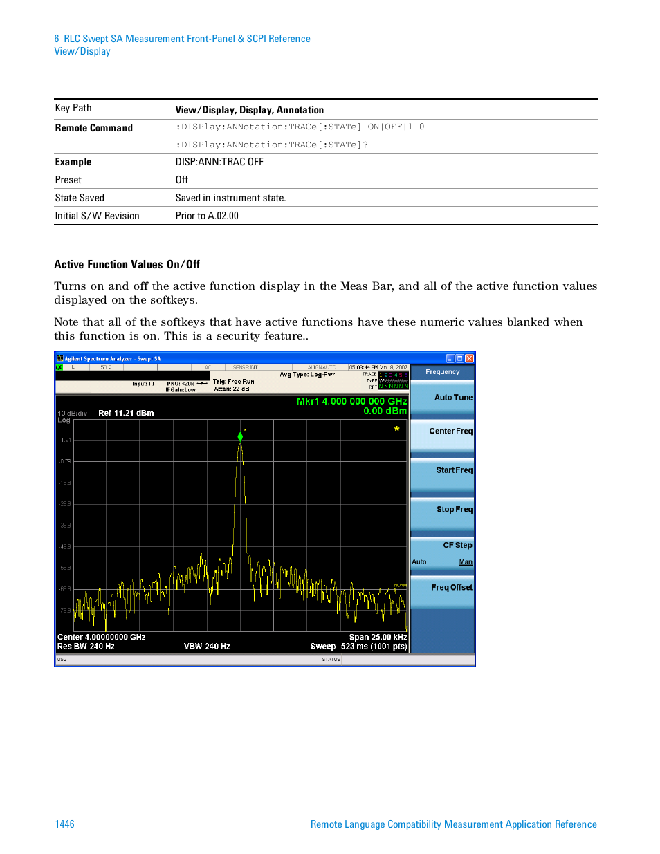 Agilent Technologies Signal Analyzer N9030a User Manual | Page 1446 / 1466