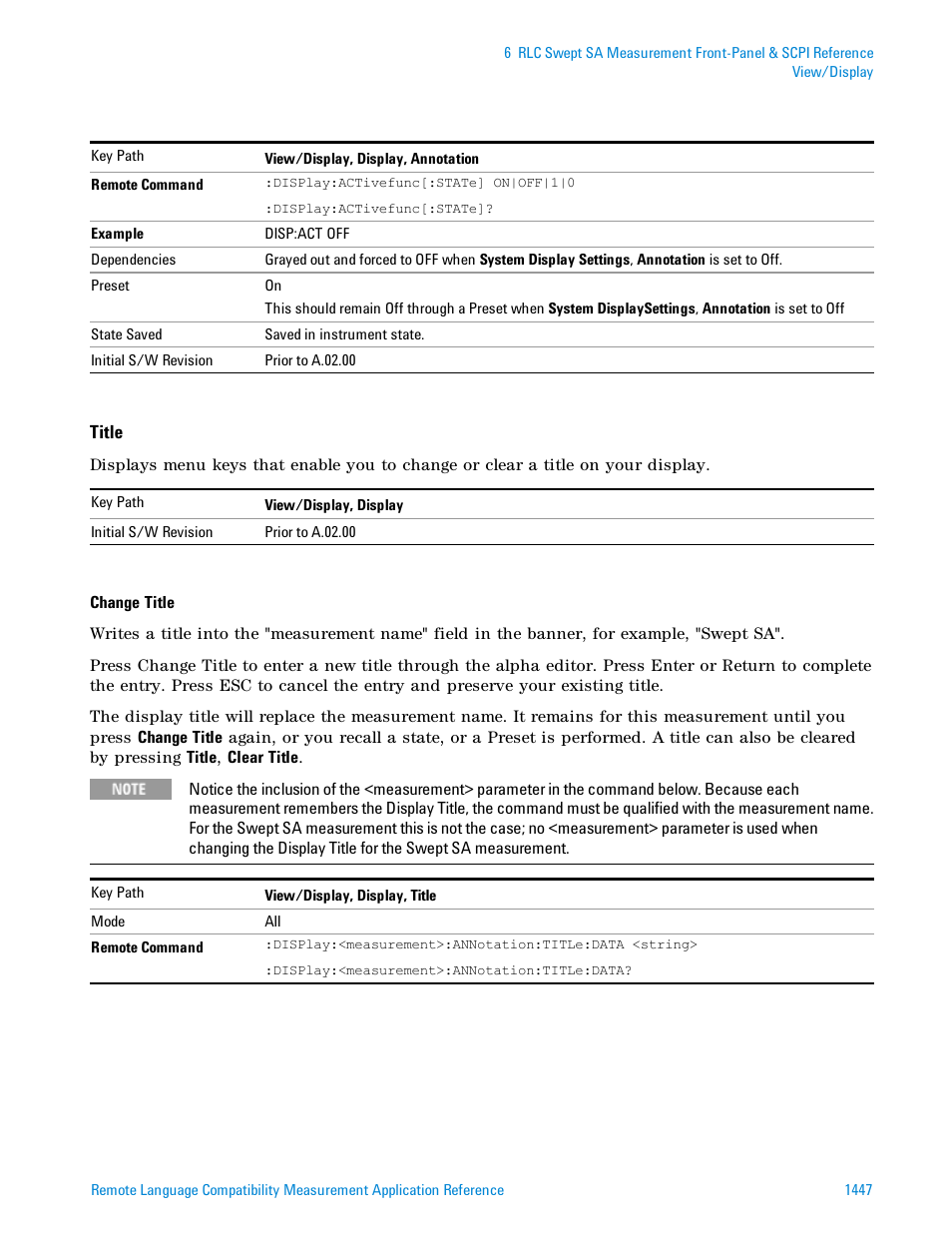 Agilent Technologies Signal Analyzer N9030a User Manual | Page 1447 / 1466