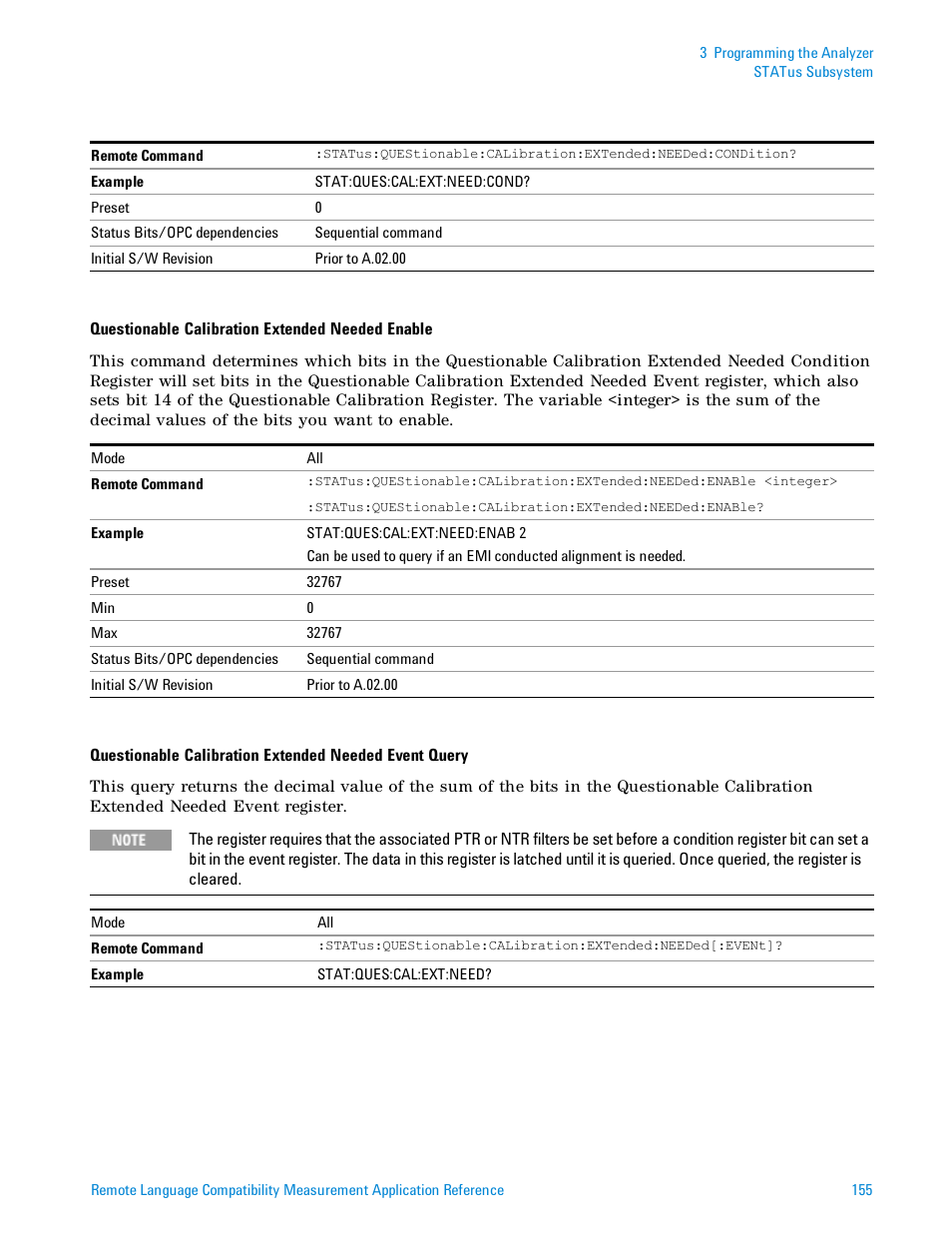 Agilent Technologies Signal Analyzer N9030a User Manual | Page 155 / 1466