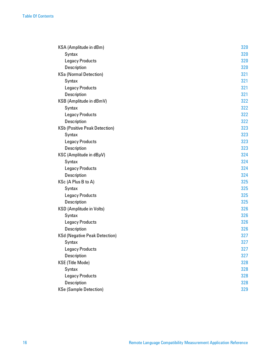 Agilent Technologies Signal Analyzer N9030a User Manual | Page 16 / 1466