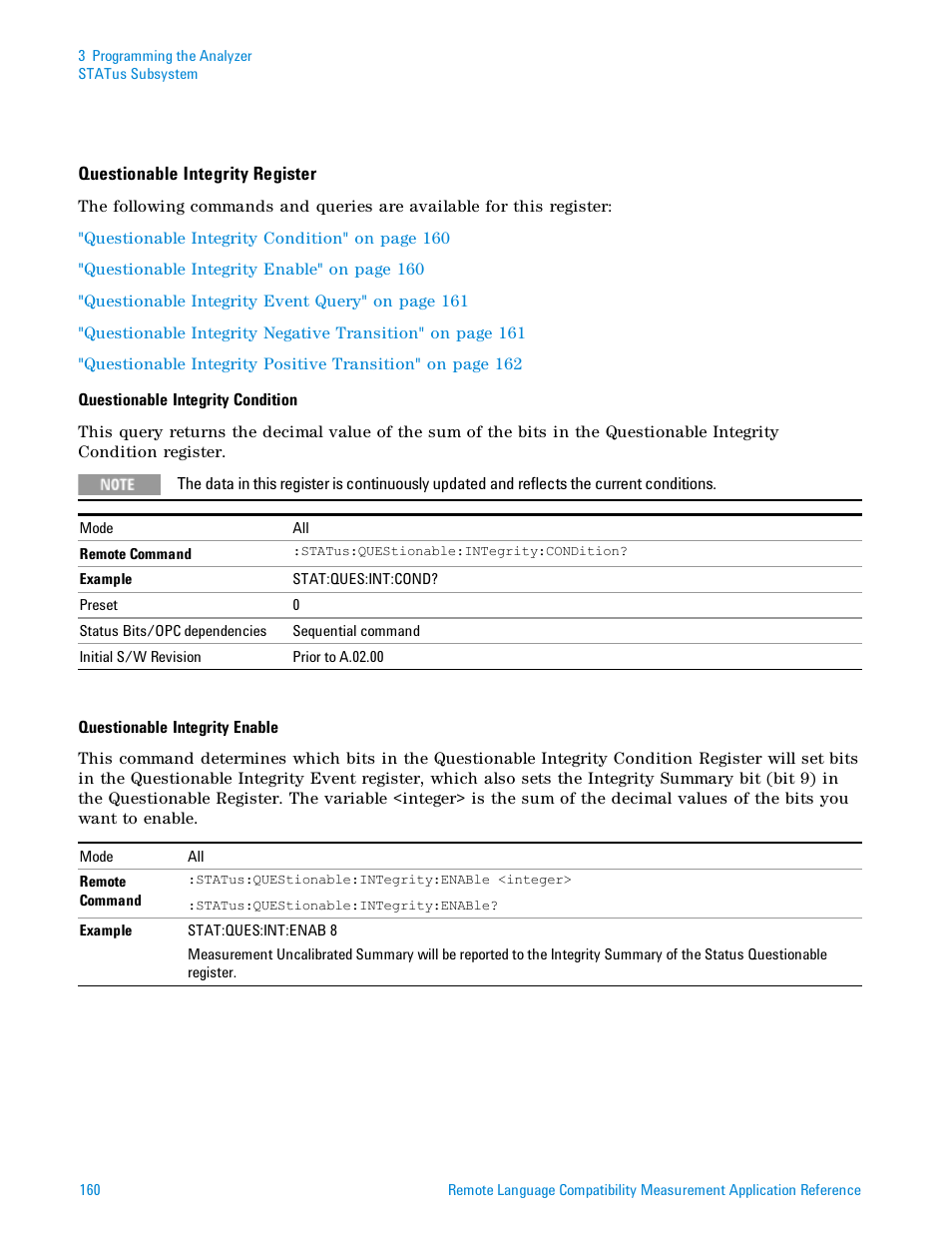 Agilent Technologies Signal Analyzer N9030a User Manual | Page 160 / 1466