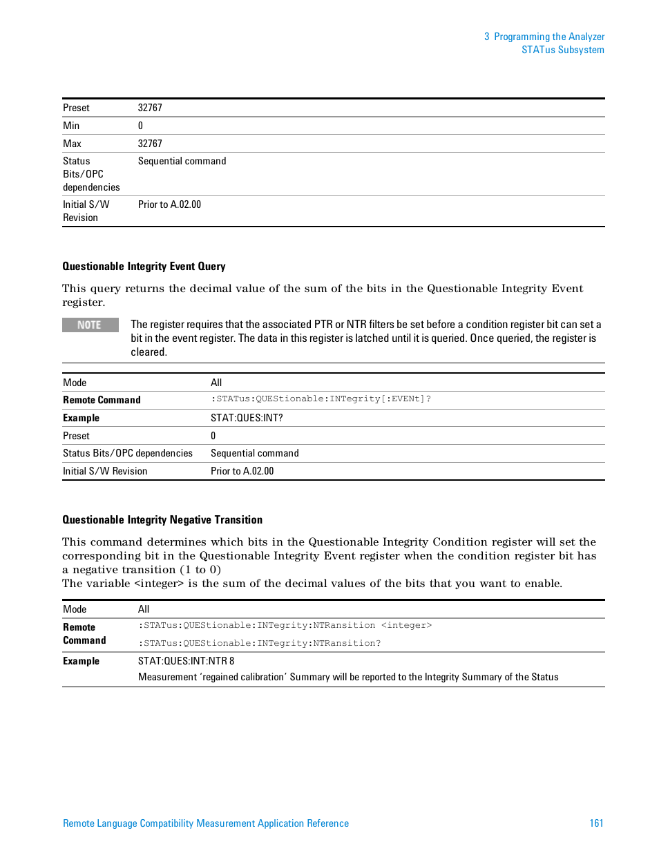 Agilent Technologies Signal Analyzer N9030a User Manual | Page 161 / 1466