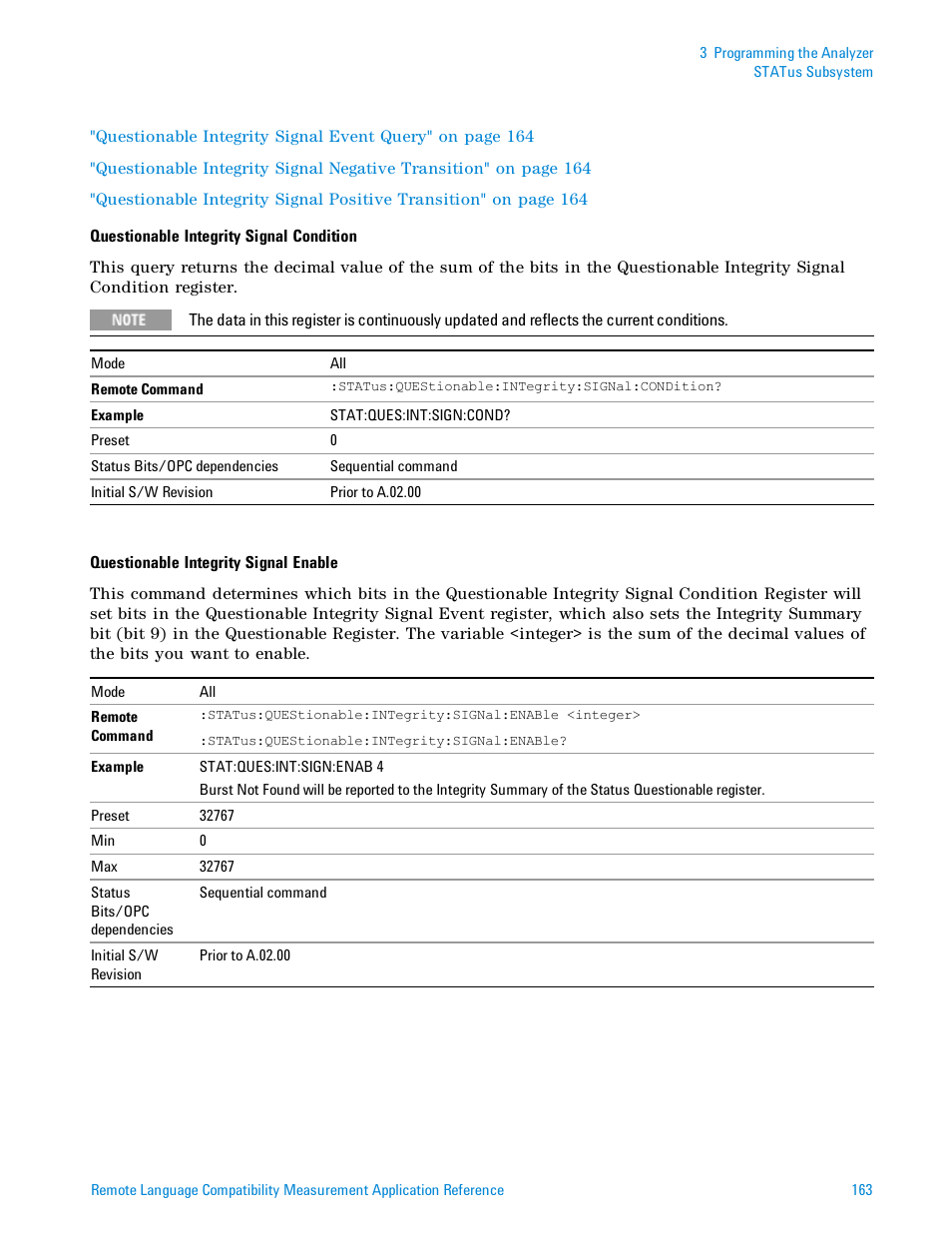 Agilent Technologies Signal Analyzer N9030a User Manual | Page 163 / 1466