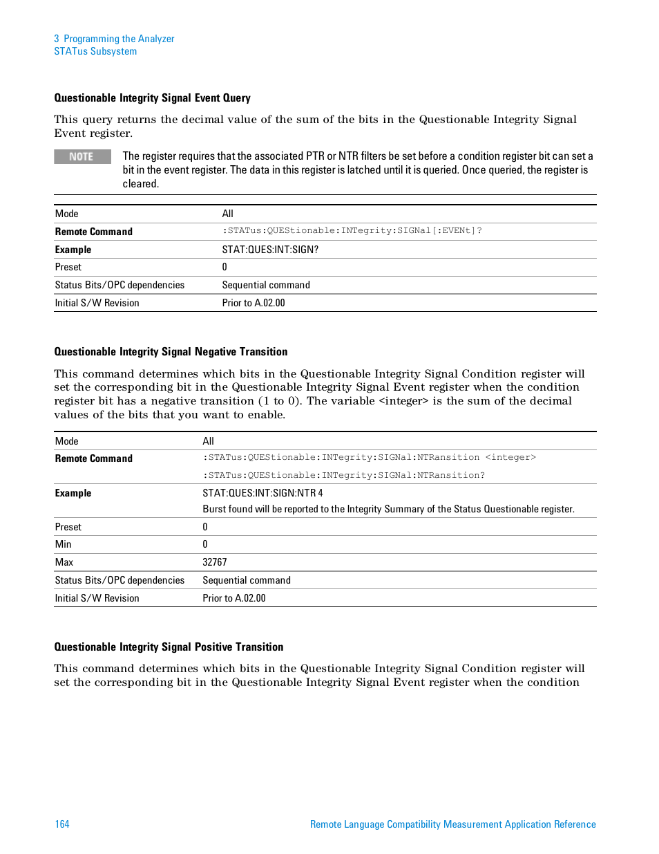 Agilent Technologies Signal Analyzer N9030a User Manual | Page 164 / 1466