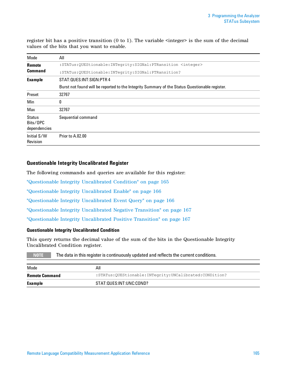 Agilent Technologies Signal Analyzer N9030a User Manual | Page 165 / 1466