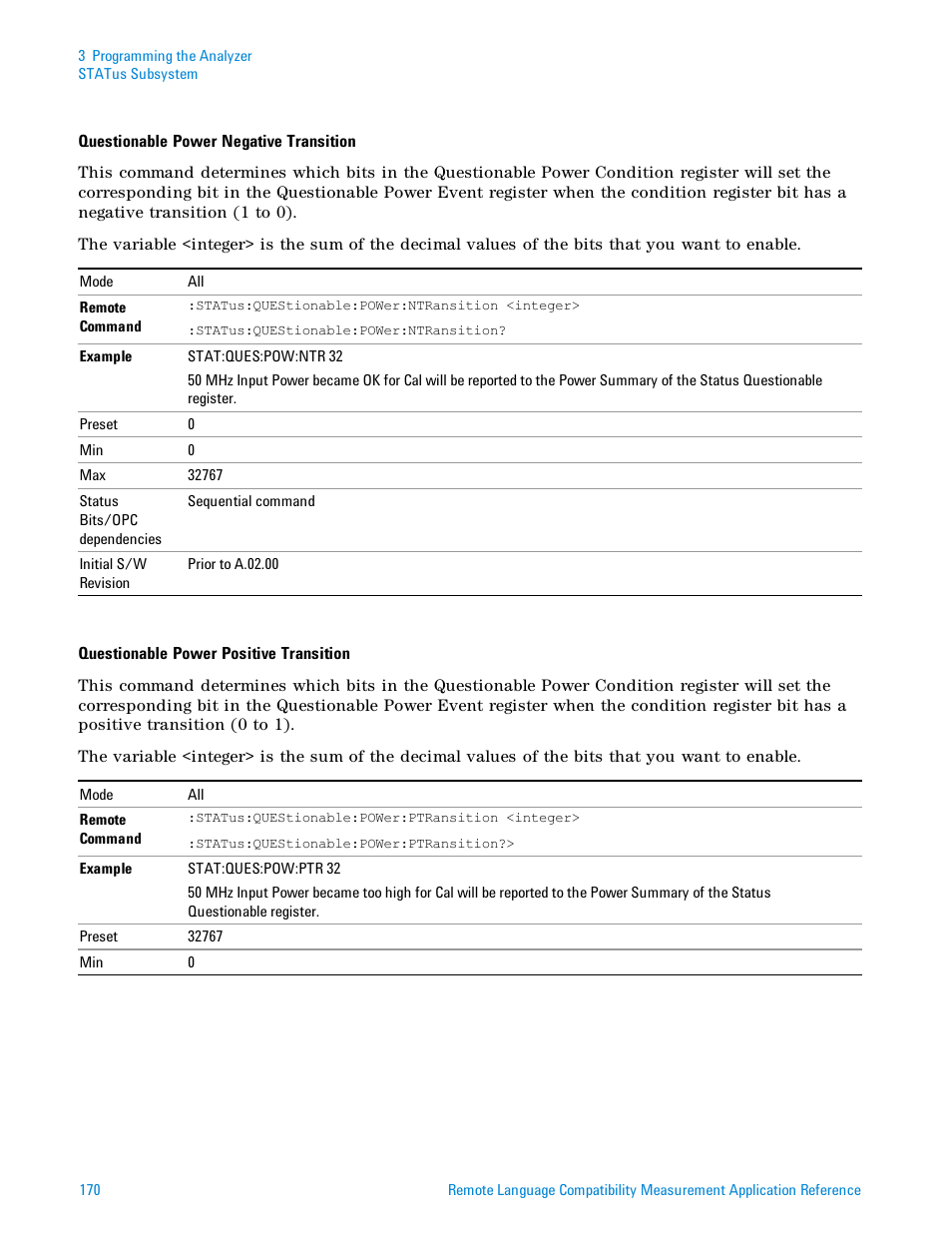 Agilent Technologies Signal Analyzer N9030a User Manual | Page 170 / 1466