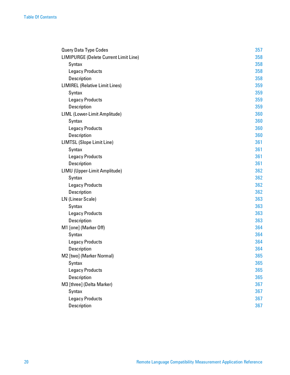 Agilent Technologies Signal Analyzer N9030a User Manual | Page 20 / 1466