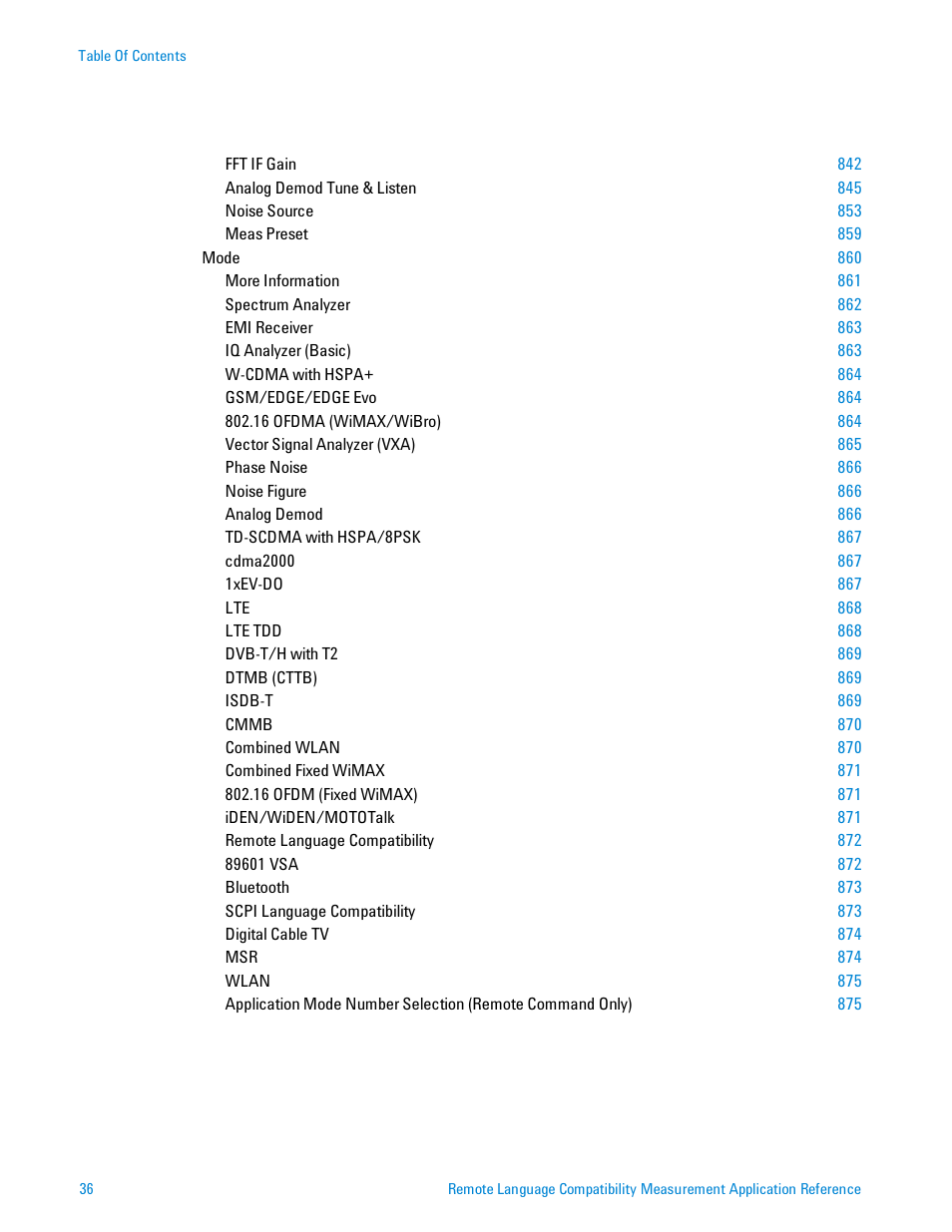 Agilent Technologies Signal Analyzer N9030a User Manual | Page 36 / 1466