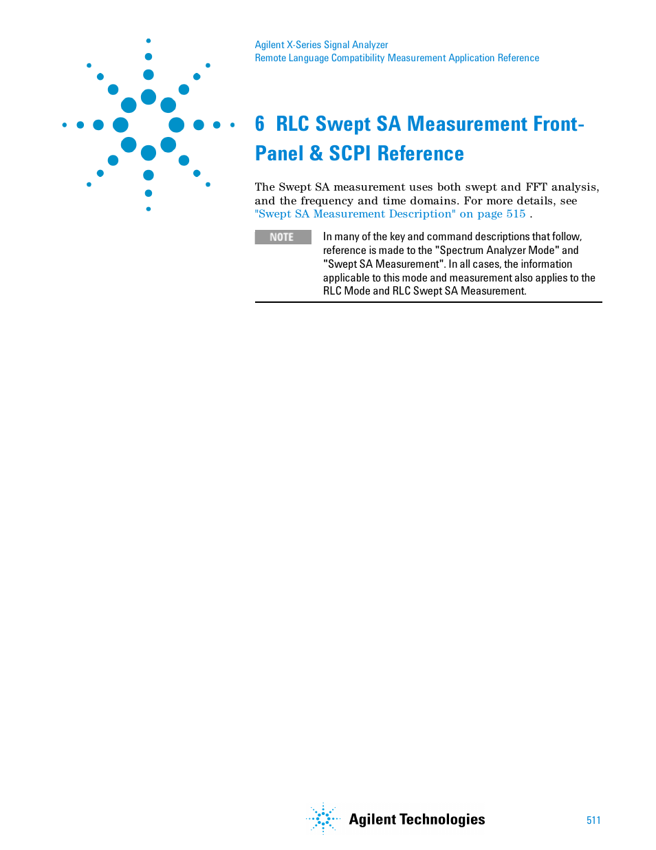 Agilent Technologies Signal Analyzer N9030a User Manual | Page 511 / 1466