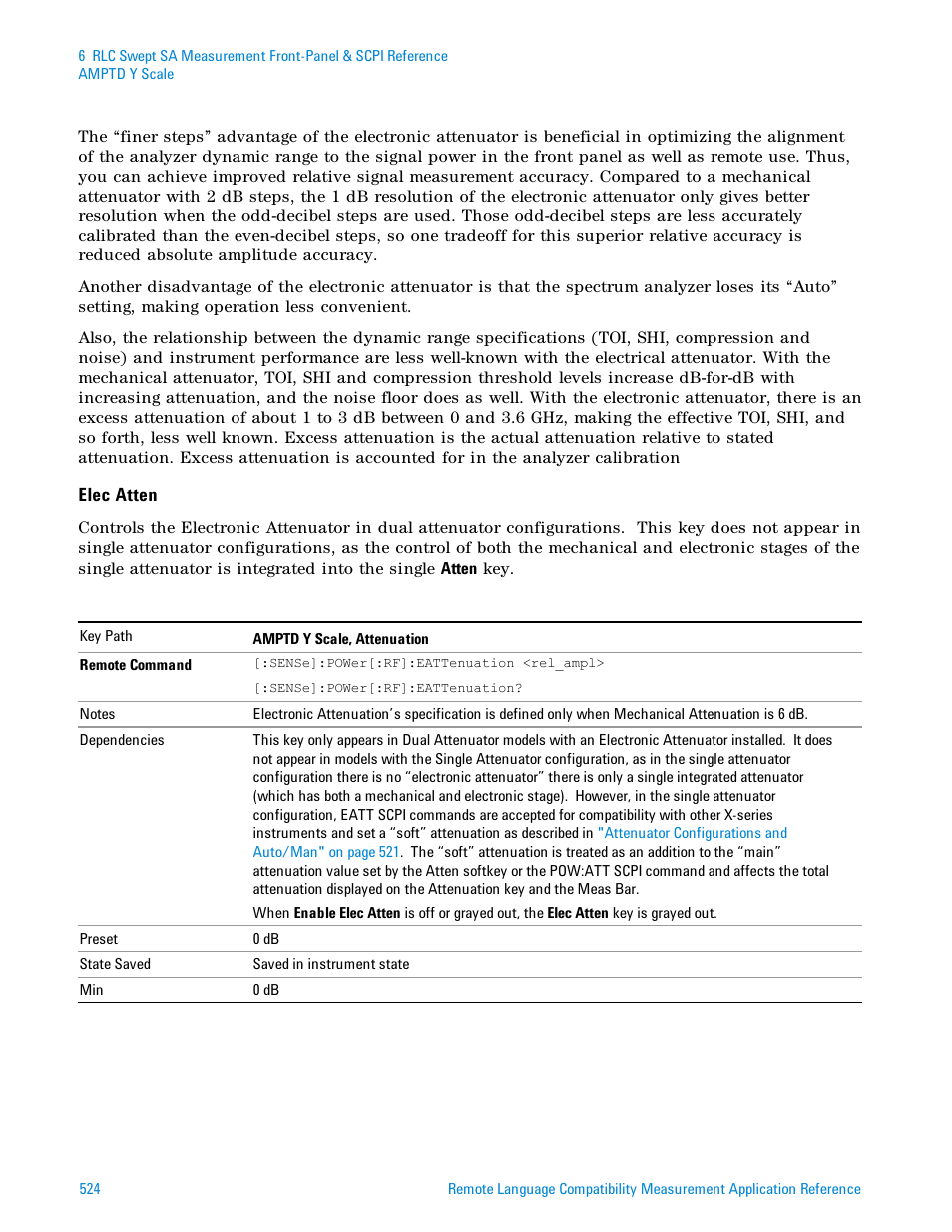 Agilent Technologies Signal Analyzer N9030a User Manual | Page 524 / 1466