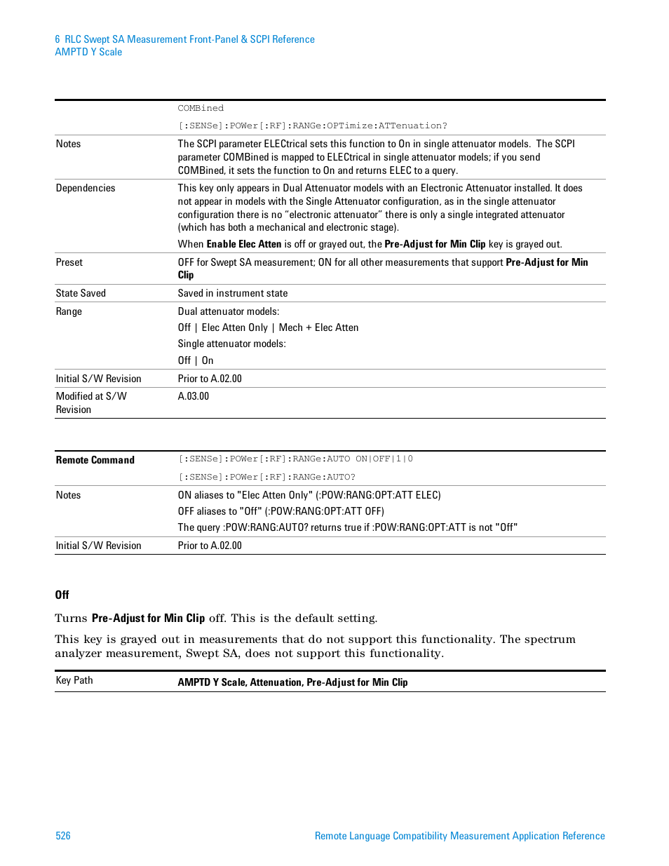 Agilent Technologies Signal Analyzer N9030a User Manual | Page 526 / 1466