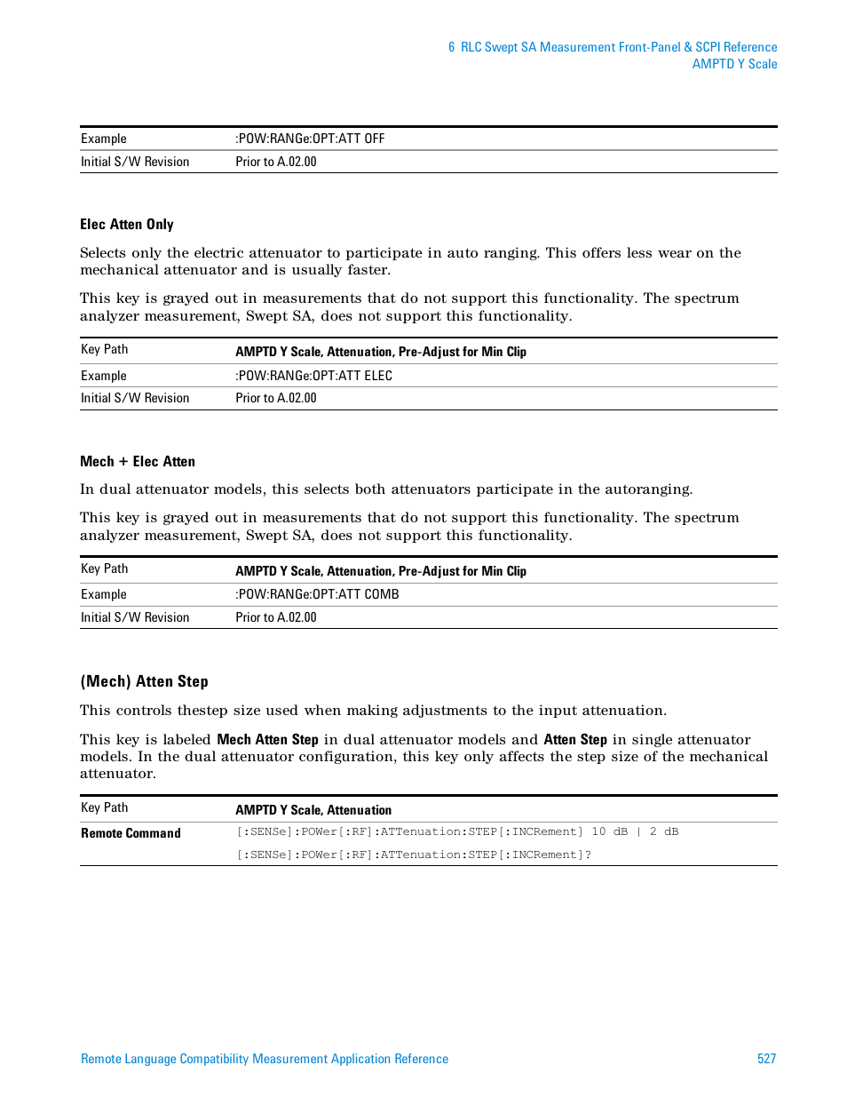 Agilent Technologies Signal Analyzer N9030a User Manual | Page 527 / 1466