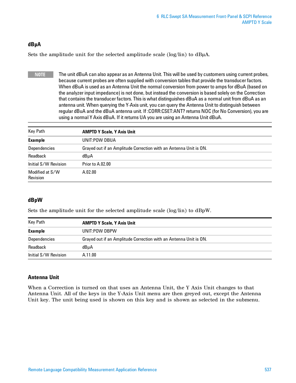 Agilent Technologies Signal Analyzer N9030a User Manual | Page 537 / 1466