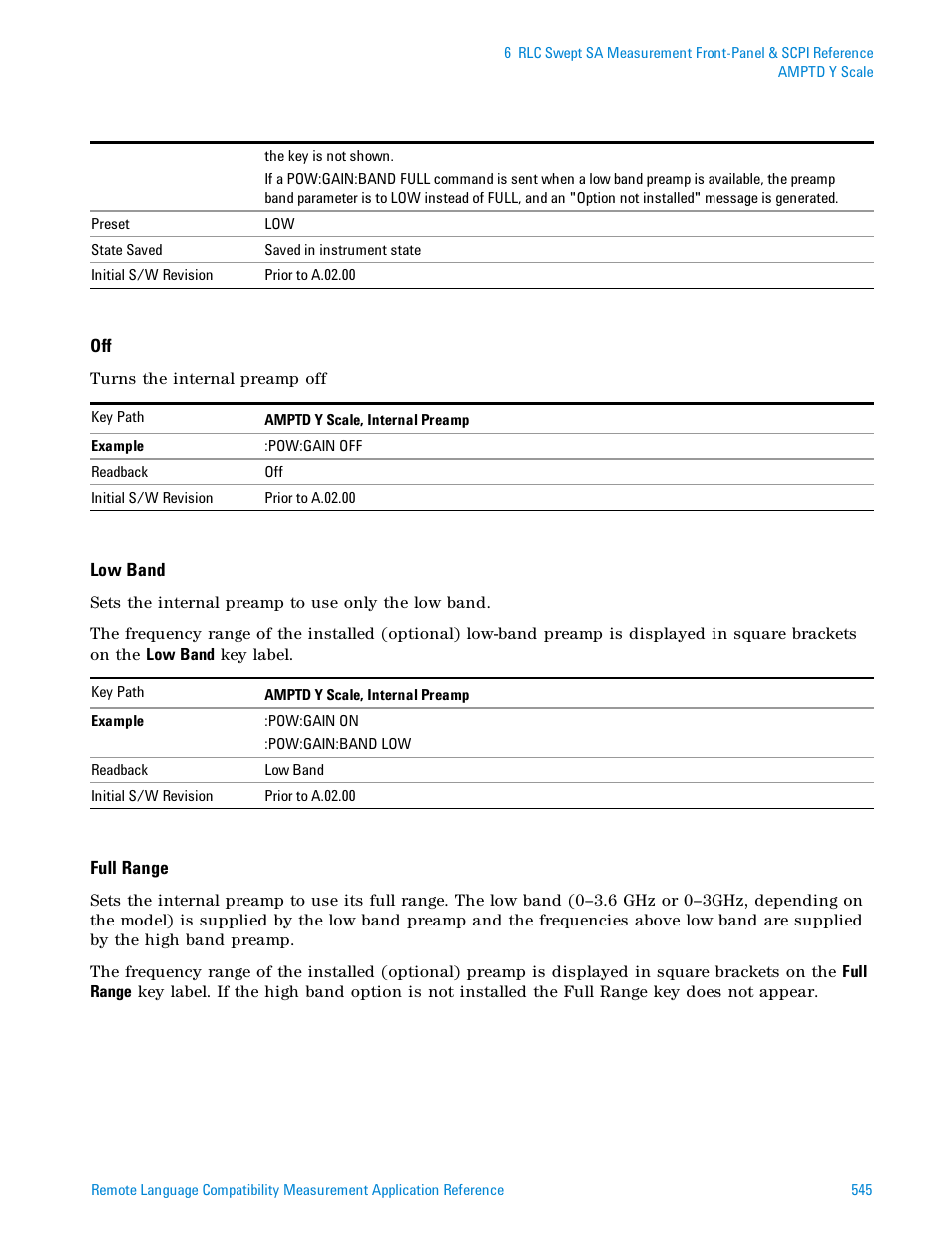 Agilent Technologies Signal Analyzer N9030a User Manual | Page 545 / 1466