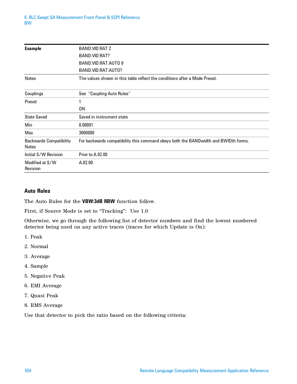 Agilent Technologies Signal Analyzer N9030a User Manual | Page 554 / 1466