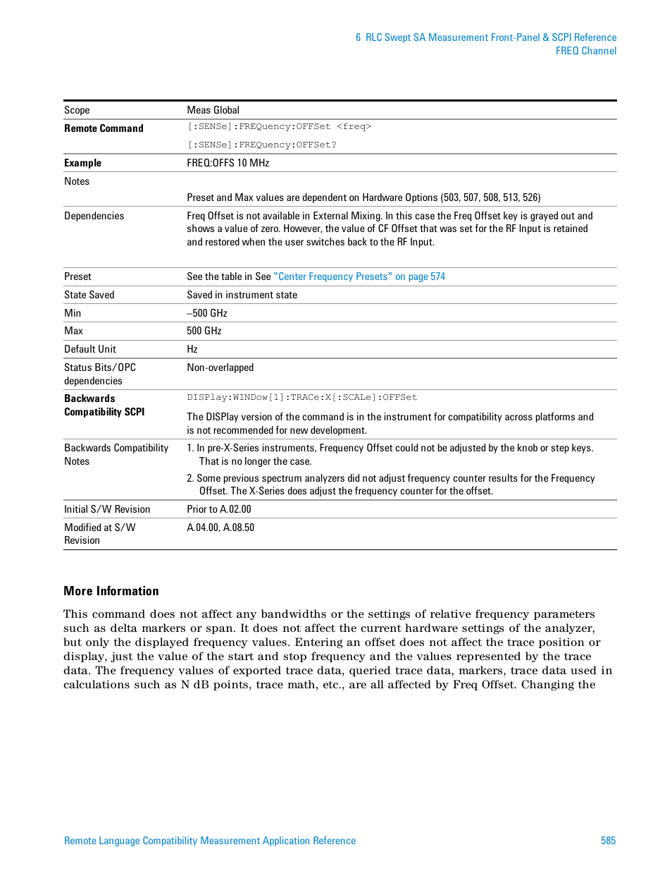 Agilent Technologies Signal Analyzer N9030a User Manual | Page 585 / 1466