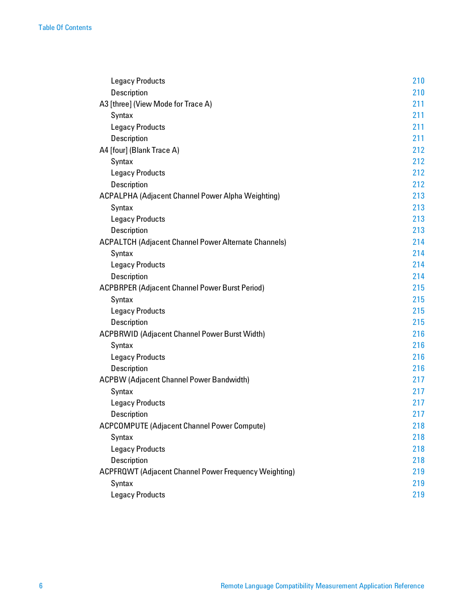 Agilent Technologies Signal Analyzer N9030a User Manual | Page 6 / 1466