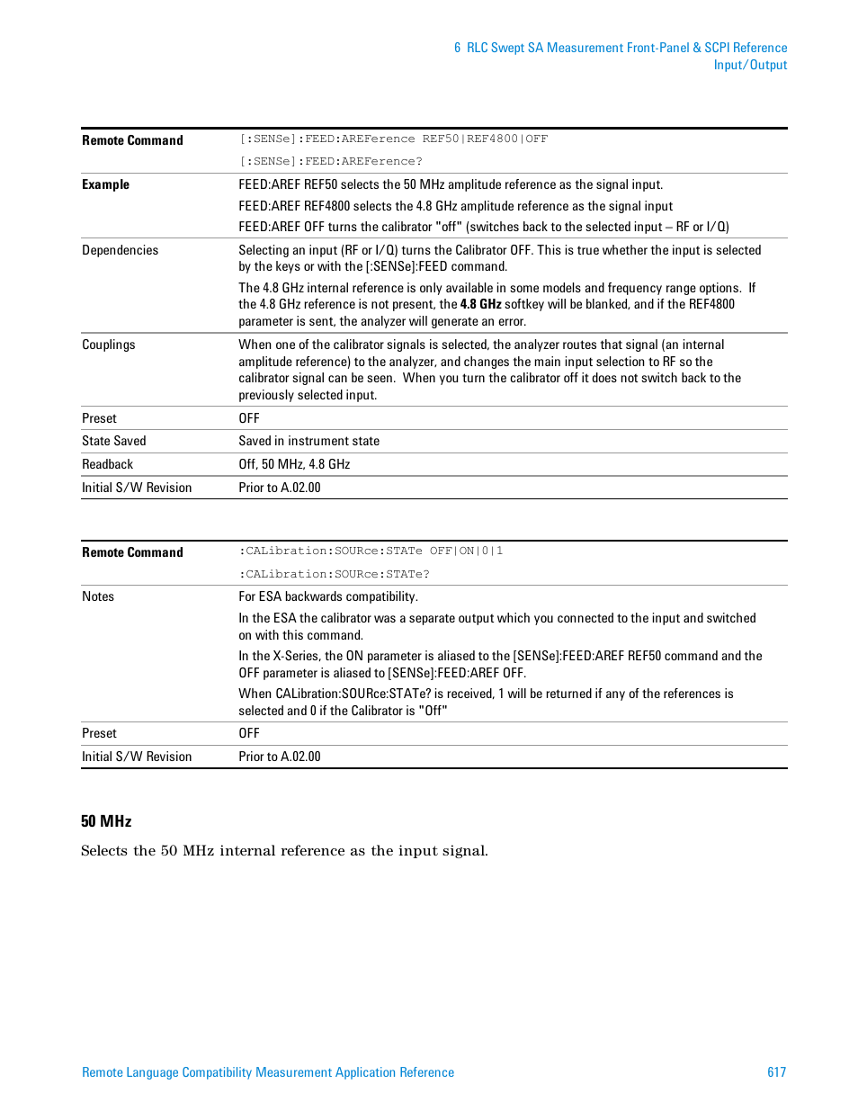 Agilent Technologies Signal Analyzer N9030a User Manual | Page 617 / 1466