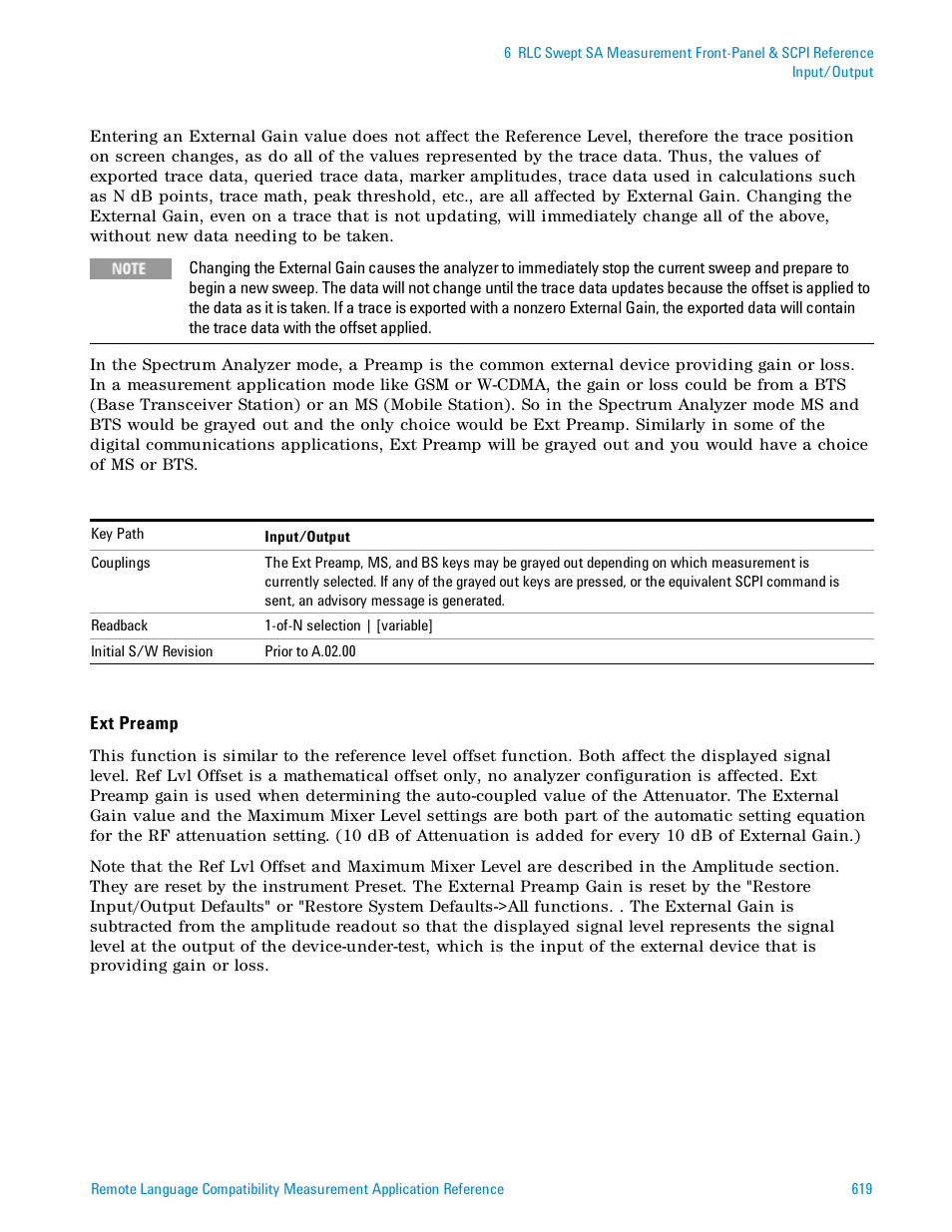 Agilent Technologies Signal Analyzer N9030a User Manual | Page 619 / 1466