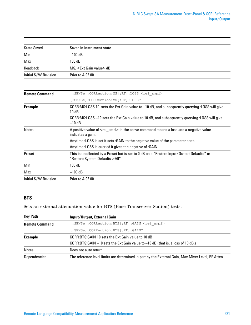 Agilent Technologies Signal Analyzer N9030a User Manual | Page 621 / 1466